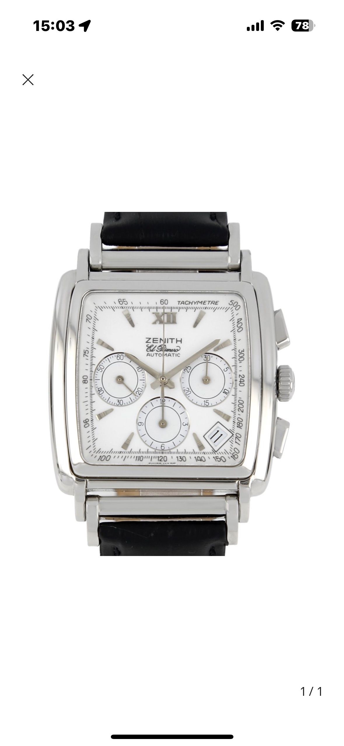 Zenith El Primero TV