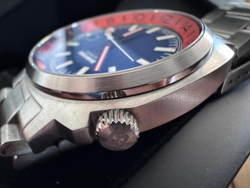 Altro gmt Navy/orange bamford london — foto