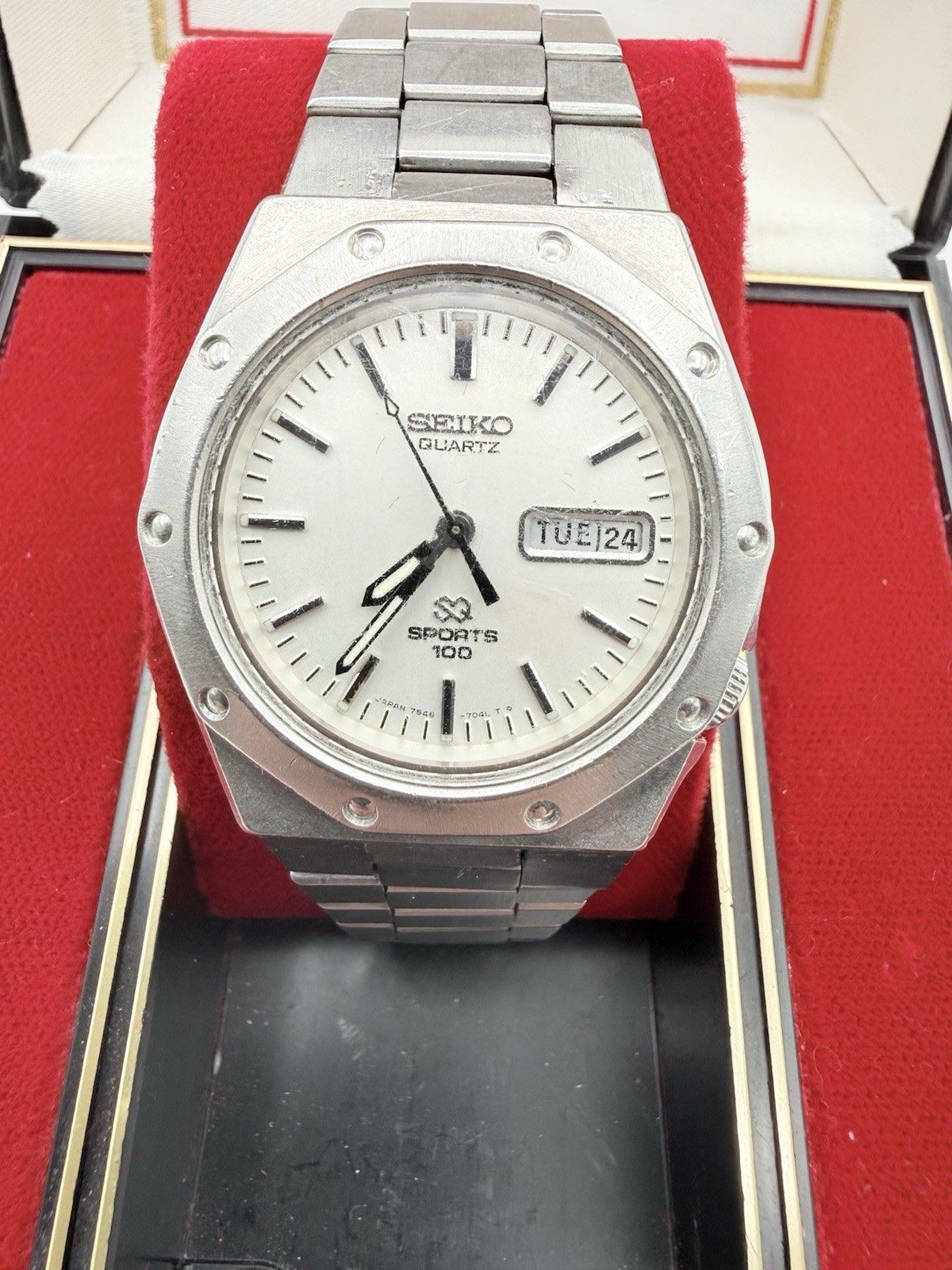 Seiko Seiko Quartz Sports 100 Day-Date Royal Oak FULLSET