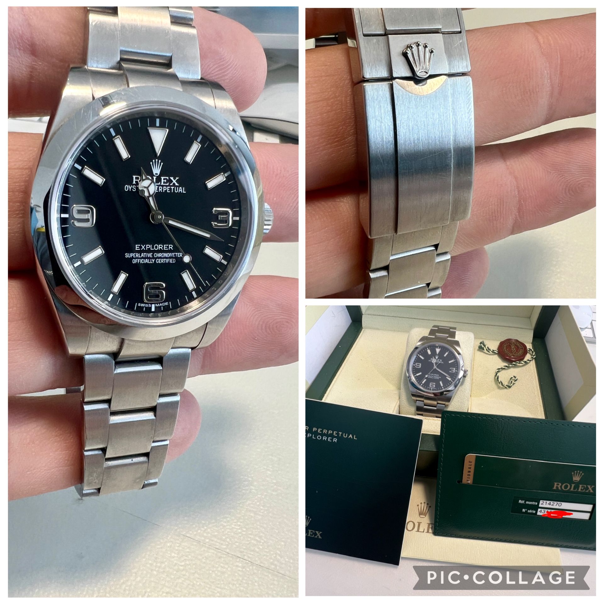 Rolex Explorer 39 mm