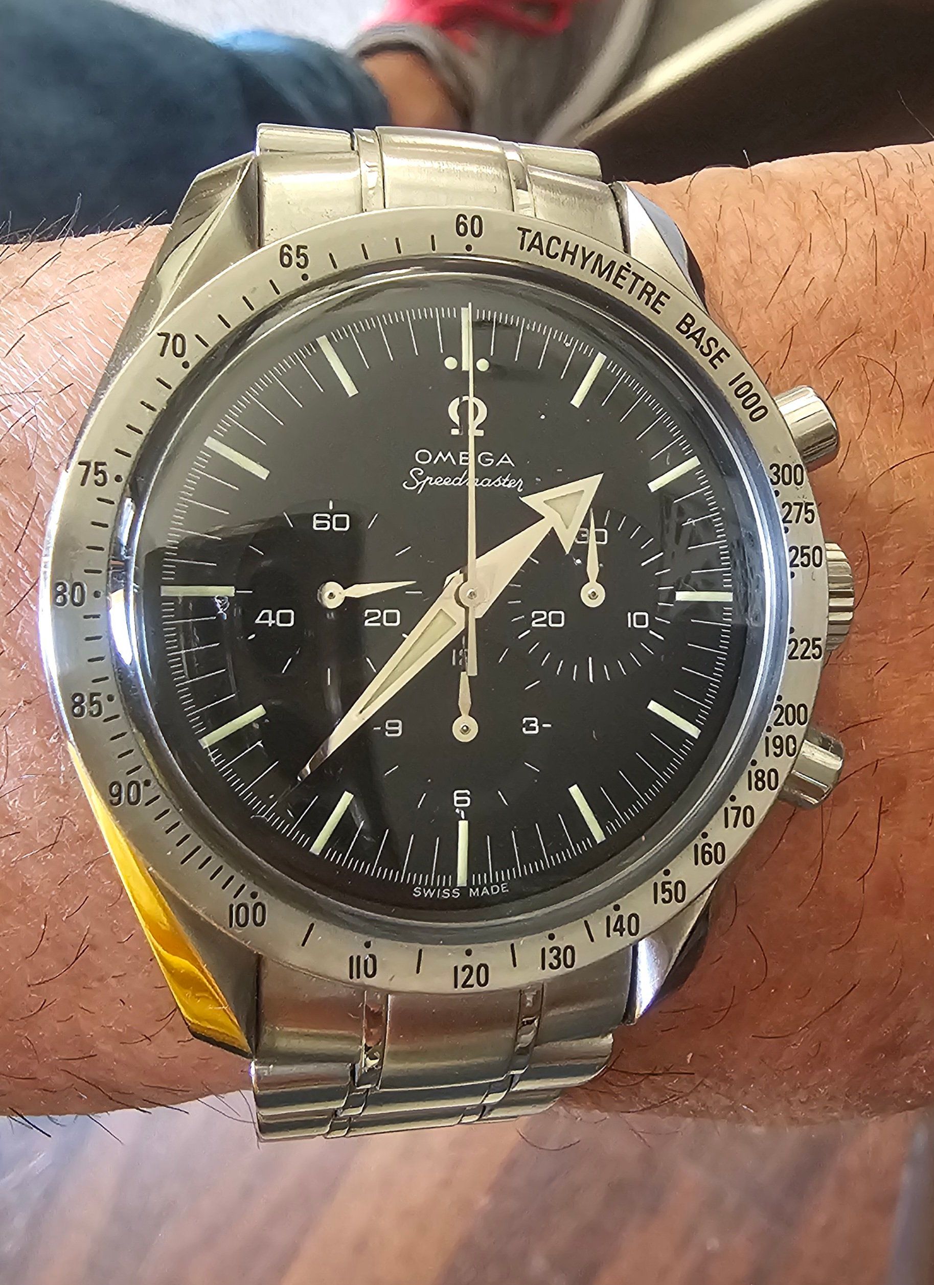 Omega Speedmaster Professional Broad Arrow — foto