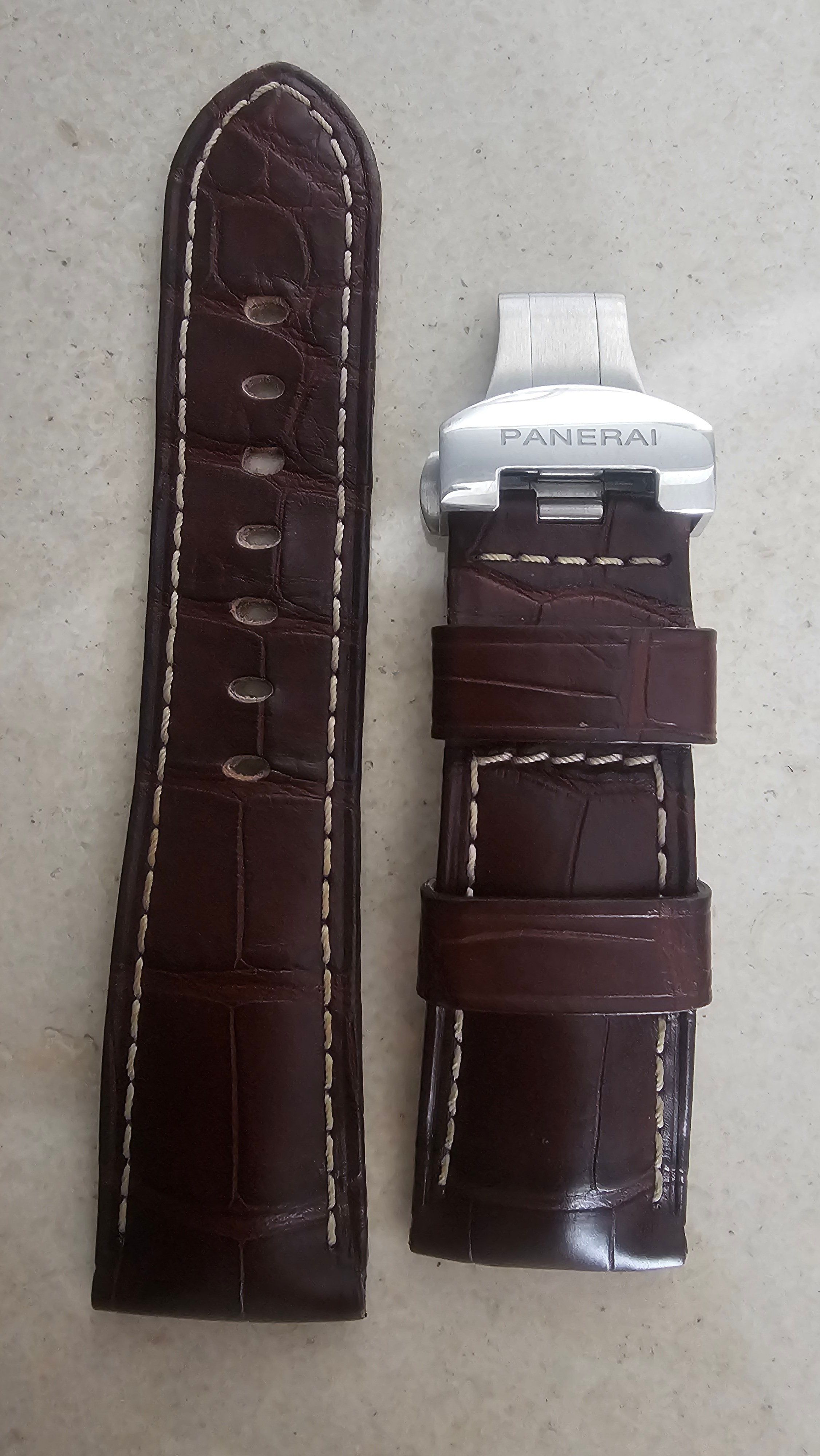 cinturino Panerai nuovo con deployante — foto