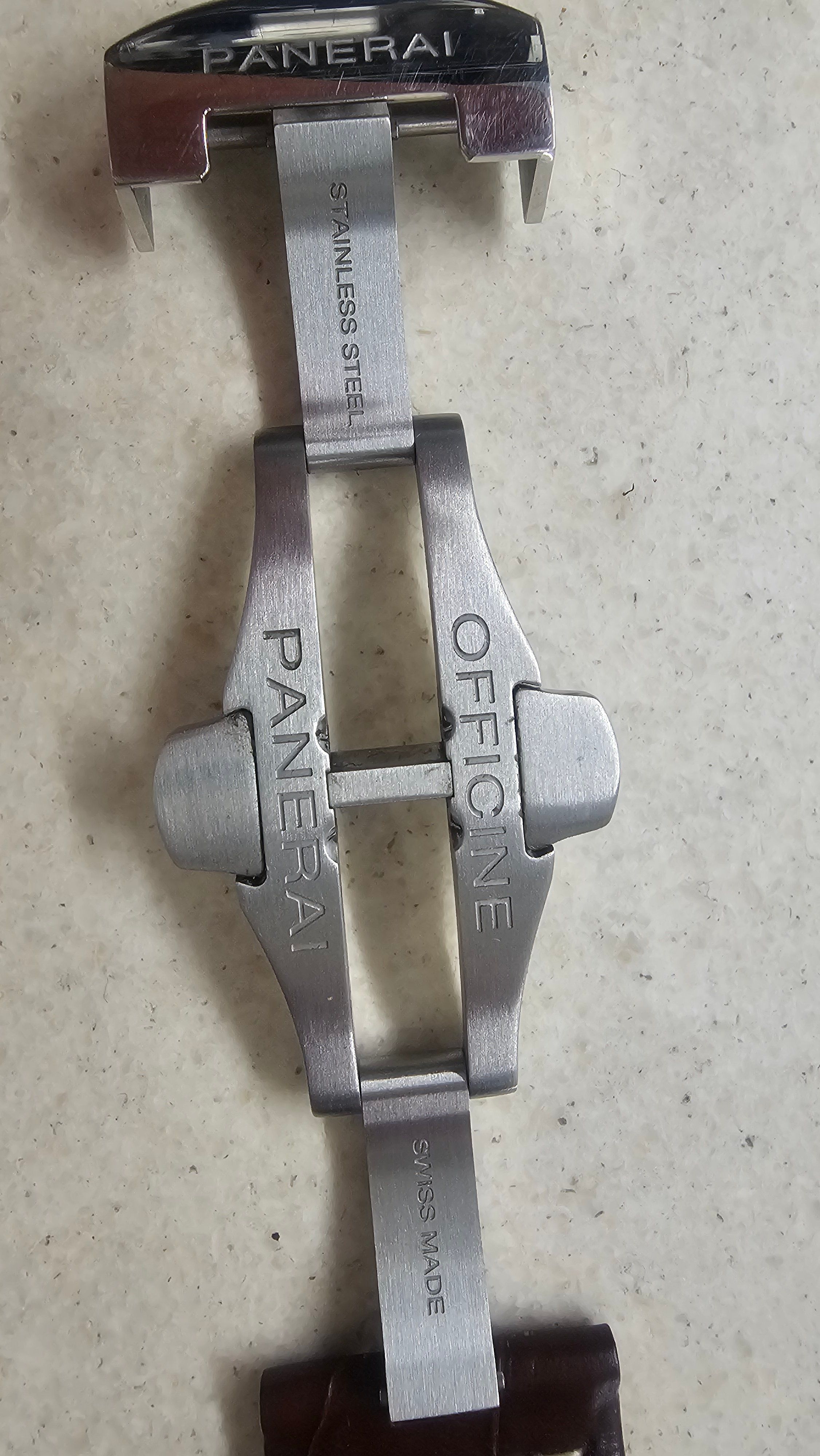 cinturino Panerai nuovo con deployante — foto