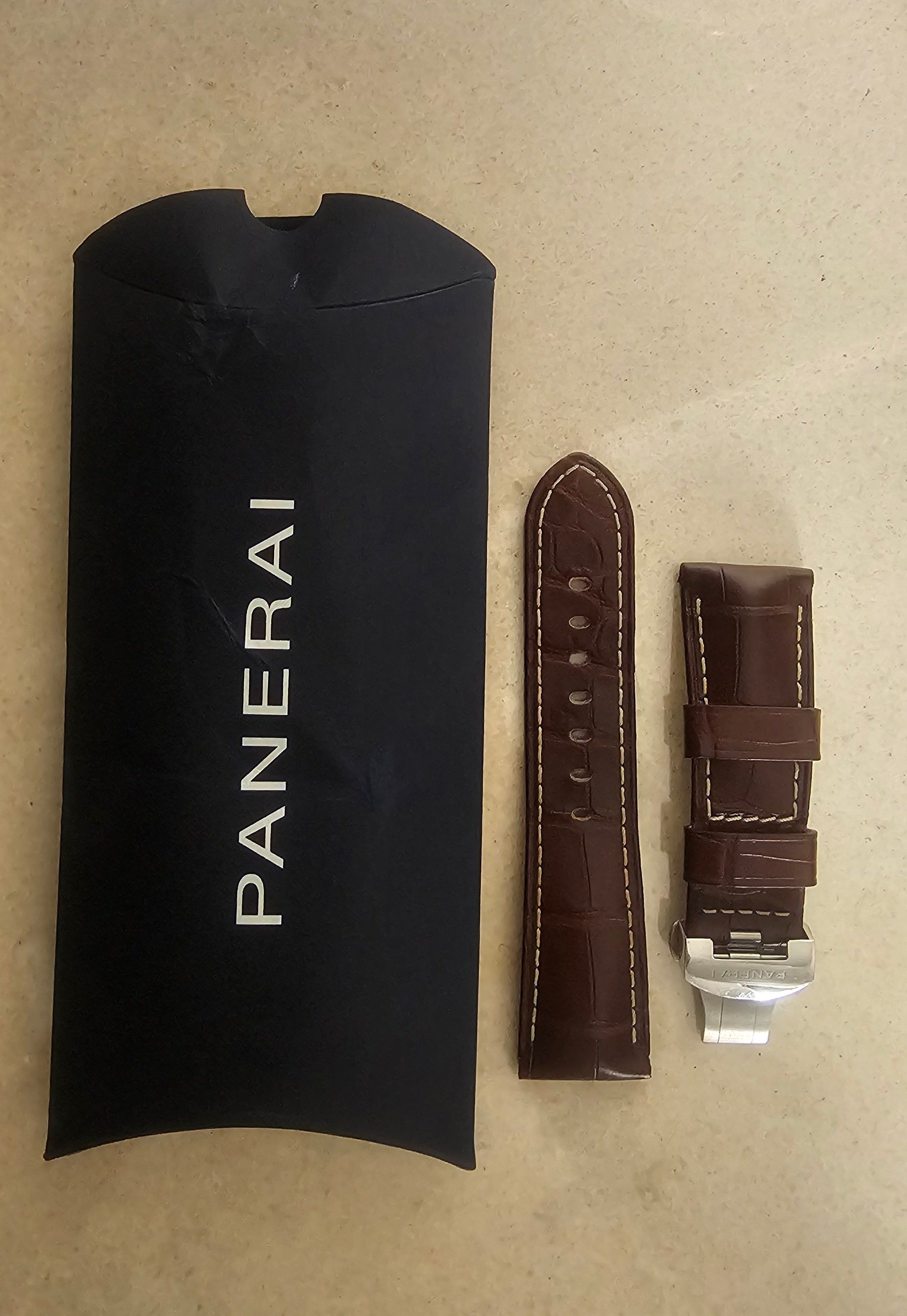 cinturino Panerai nuovo con deployante