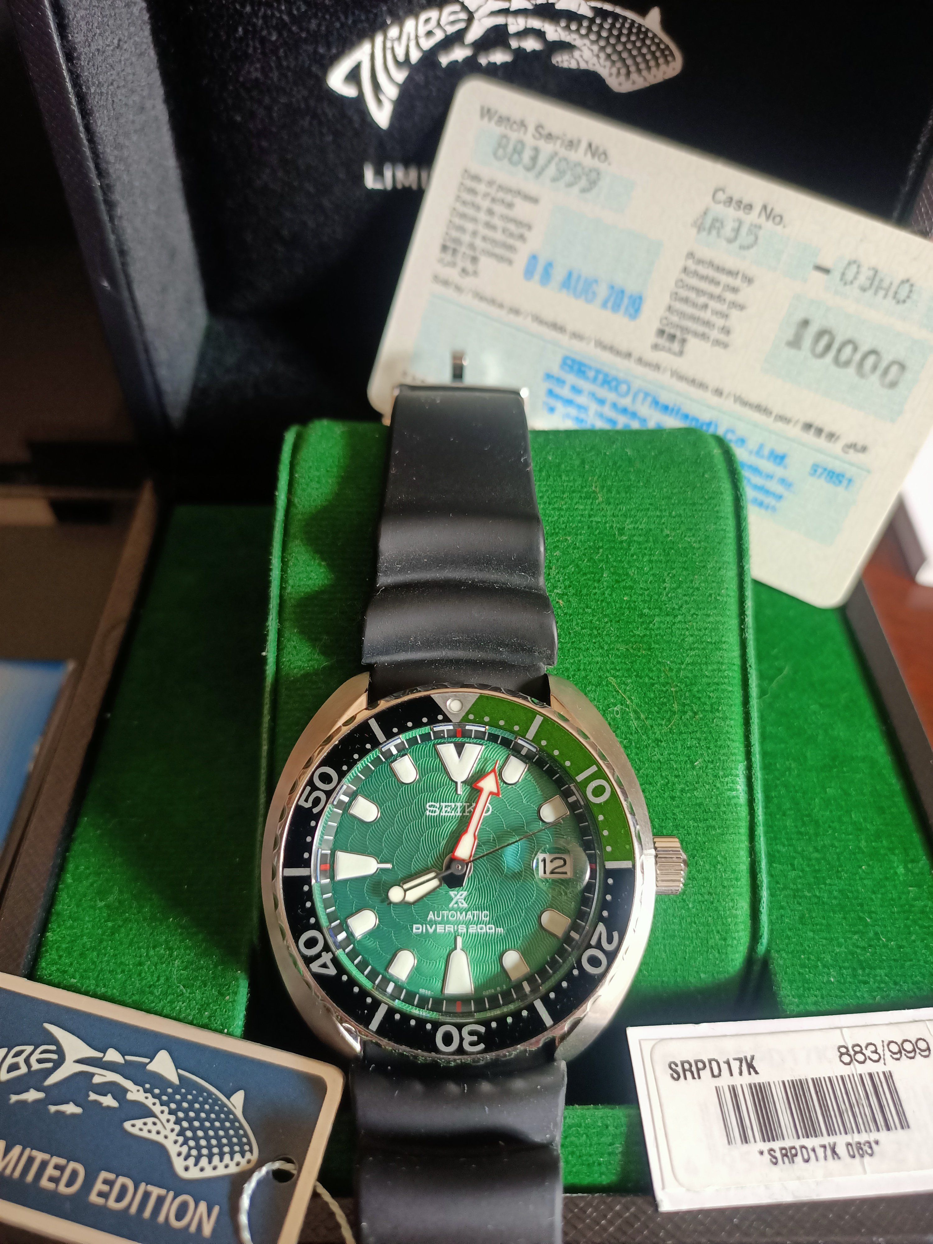 Seiko Mini Turtle Zimbe n.10 — foto
