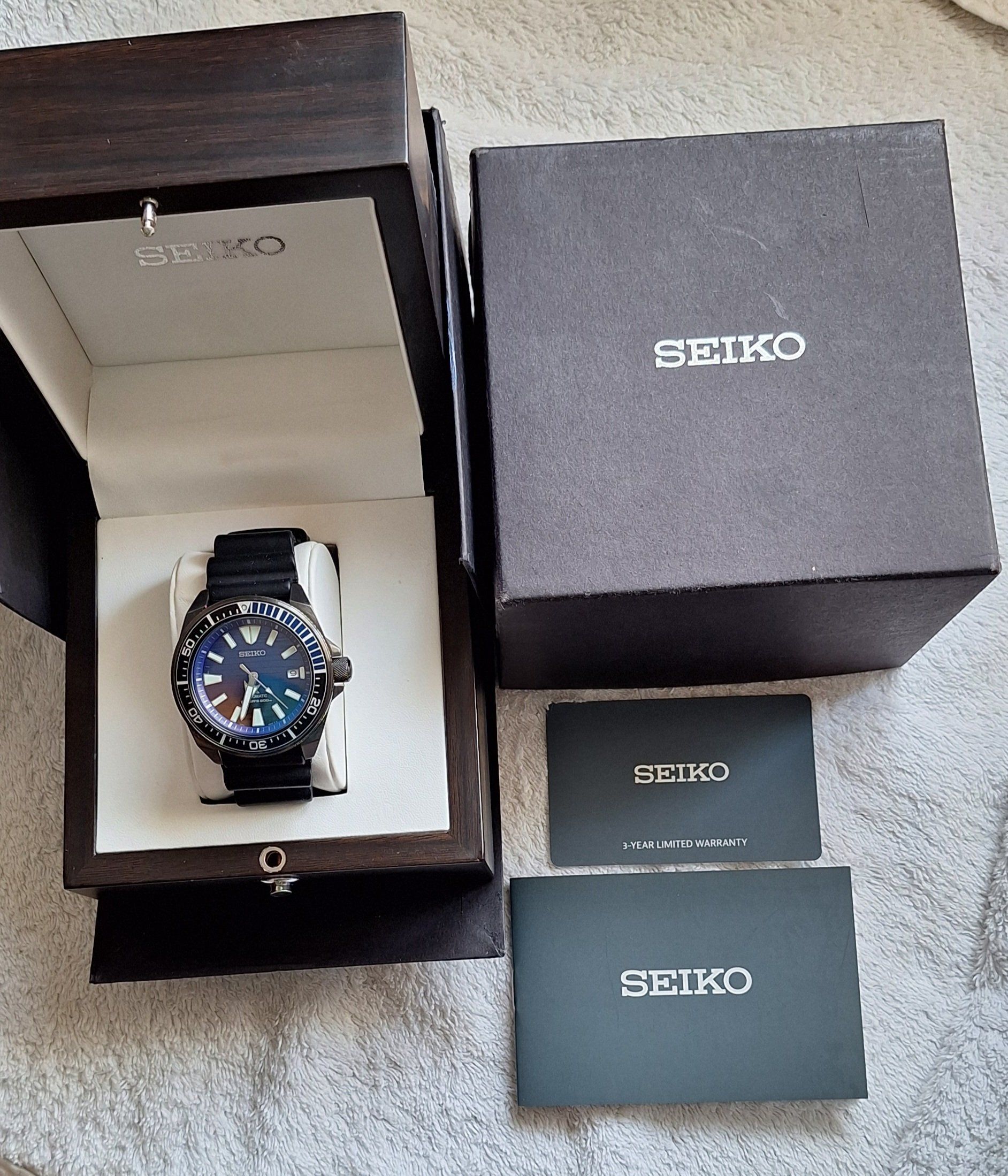 Seiko Samurai Save The Ocean Limited Edition — foto