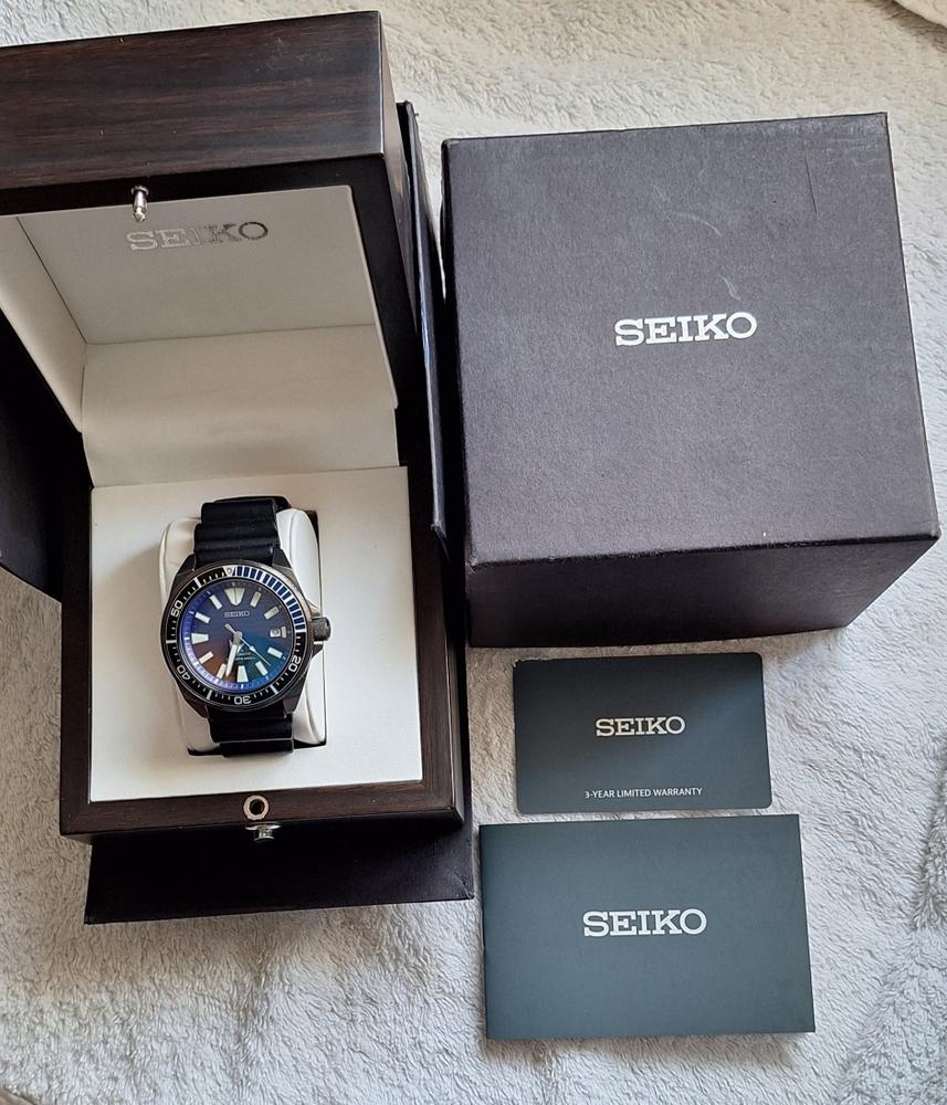 Seiko Samurai Save The Ocean Limited Edition — foto