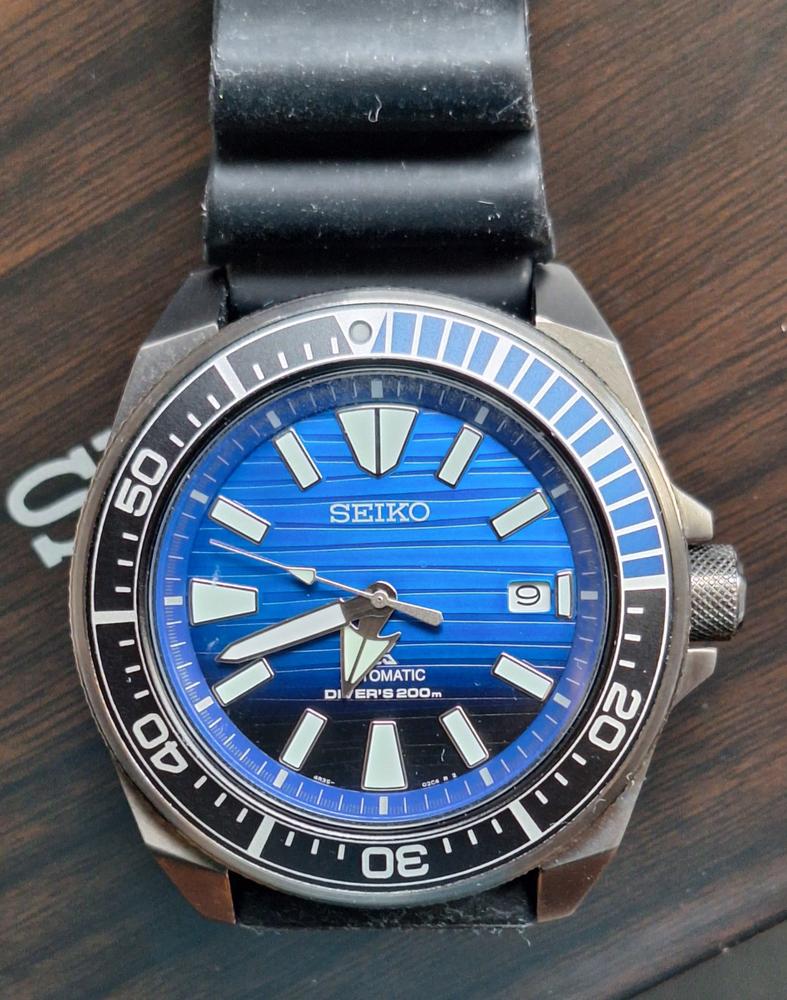 Seiko Samurai Save The Ocean Limited Edition — foto