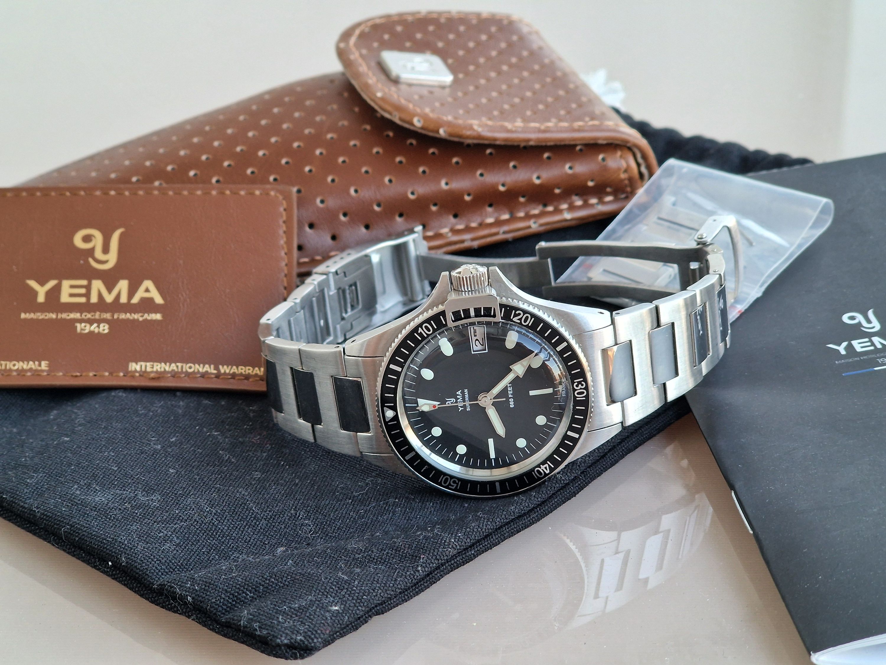 Yema Superman heritage 39 quartz