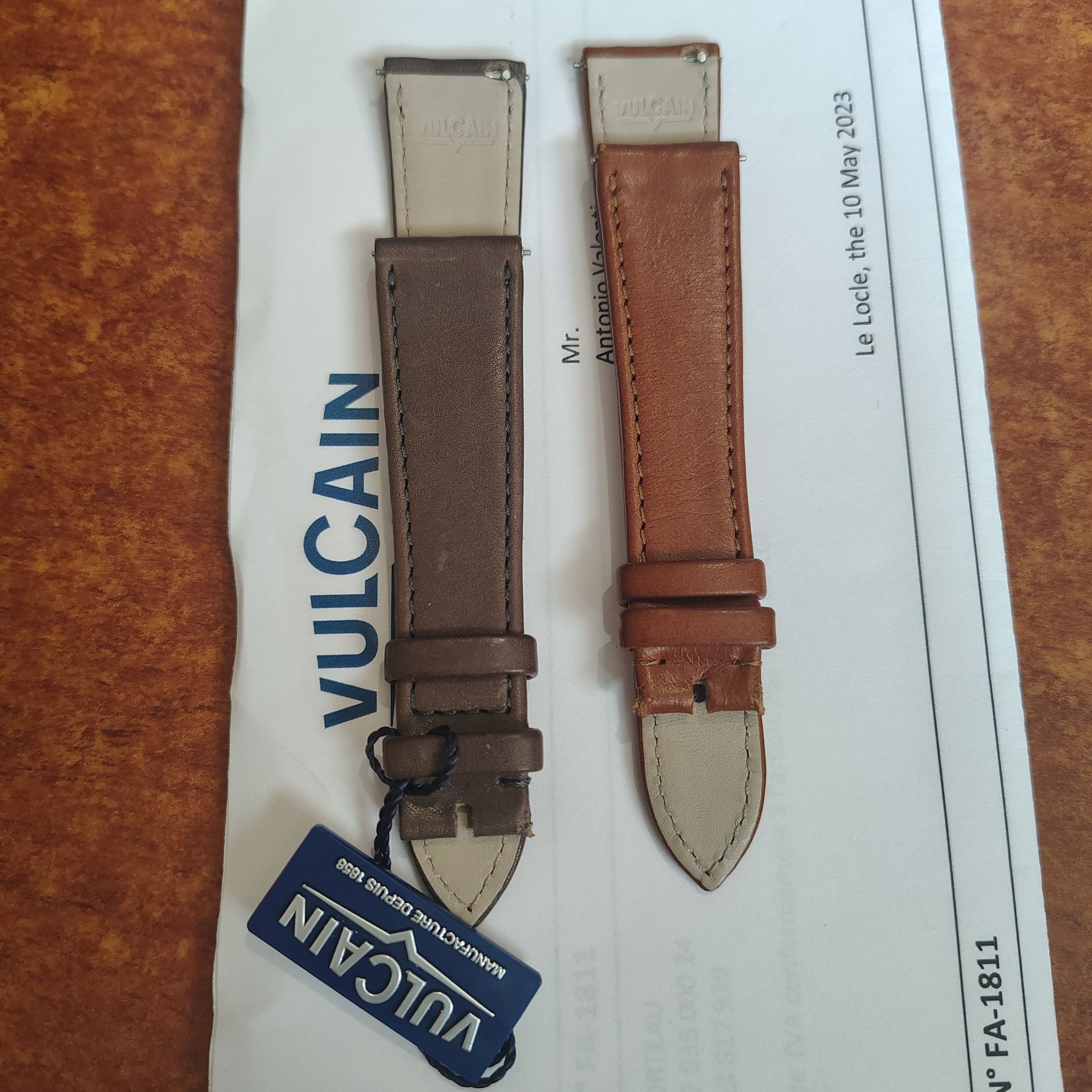 Cinturino Vulcain per skin diver o chrono