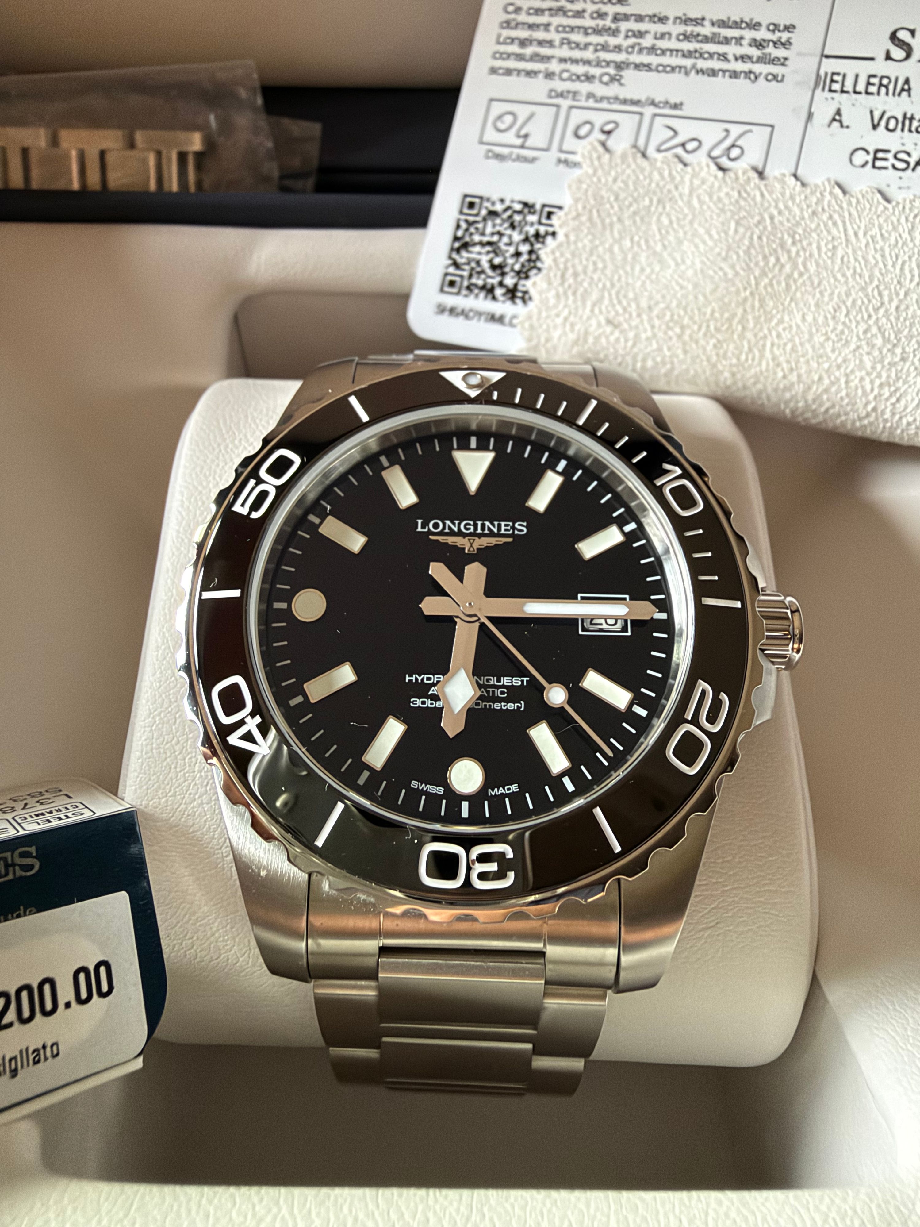 Longines Hydroconquest — foto