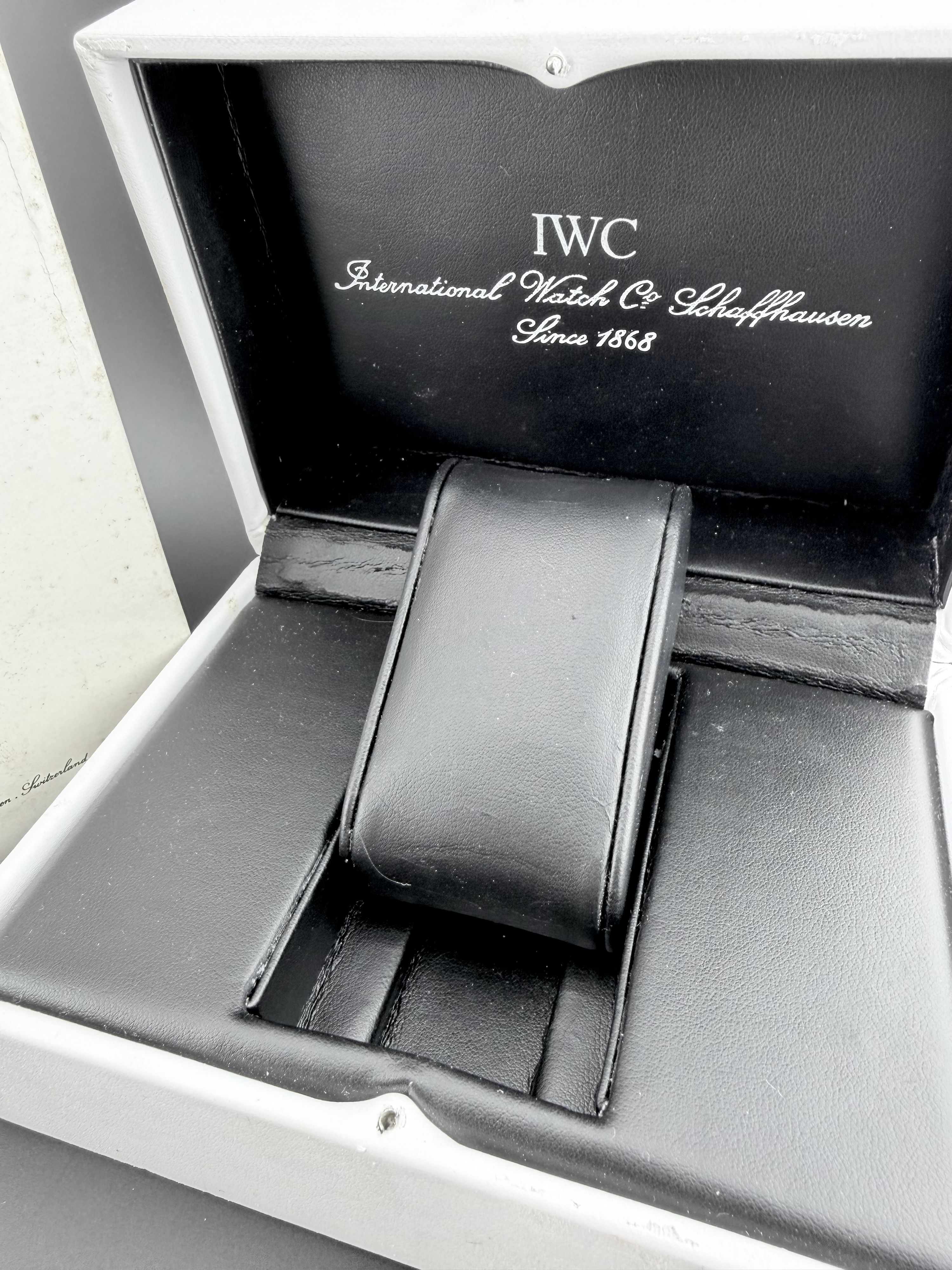 Scatola box IWC — foto