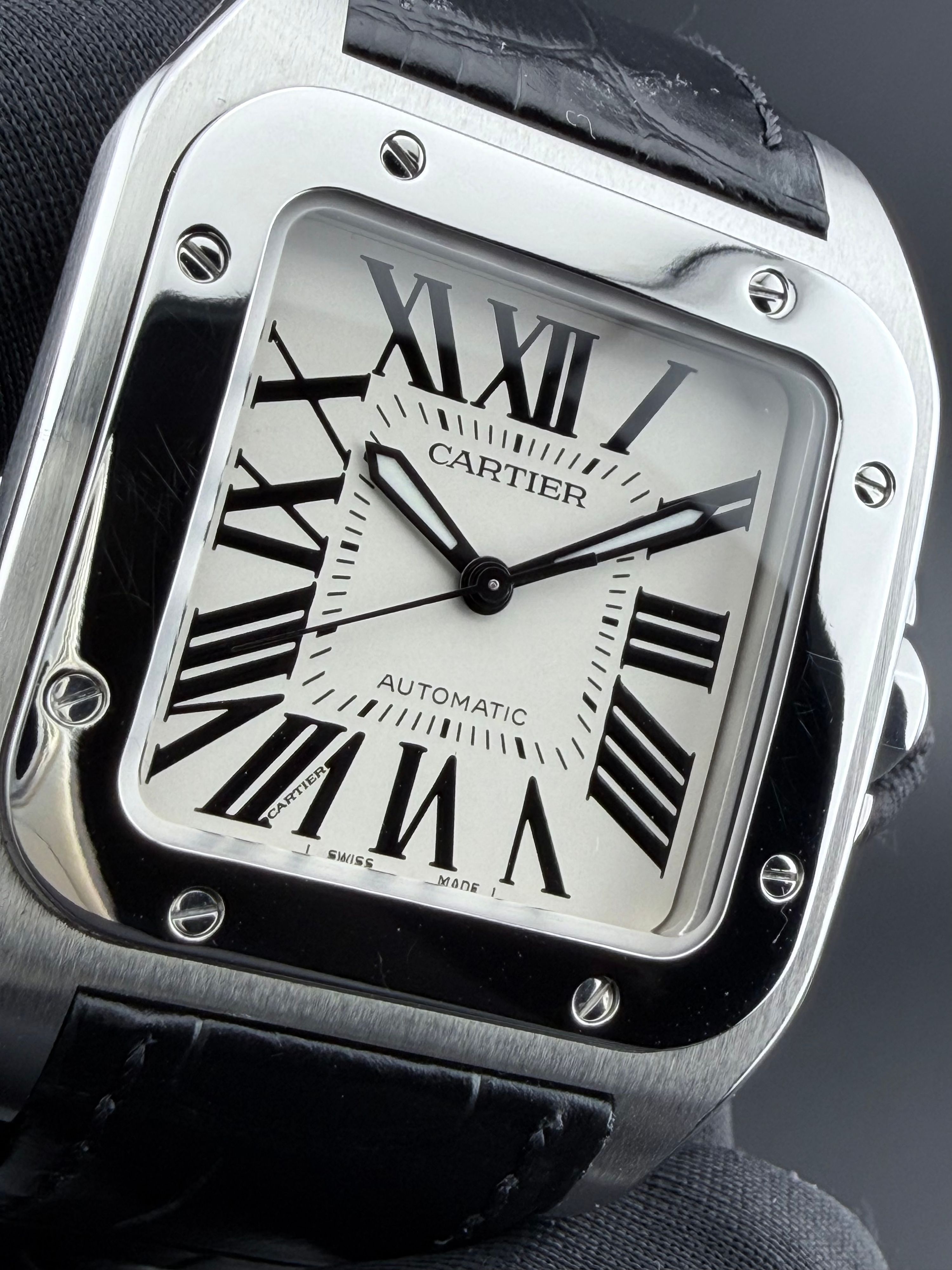 Cartier Santos 100 medium — foto