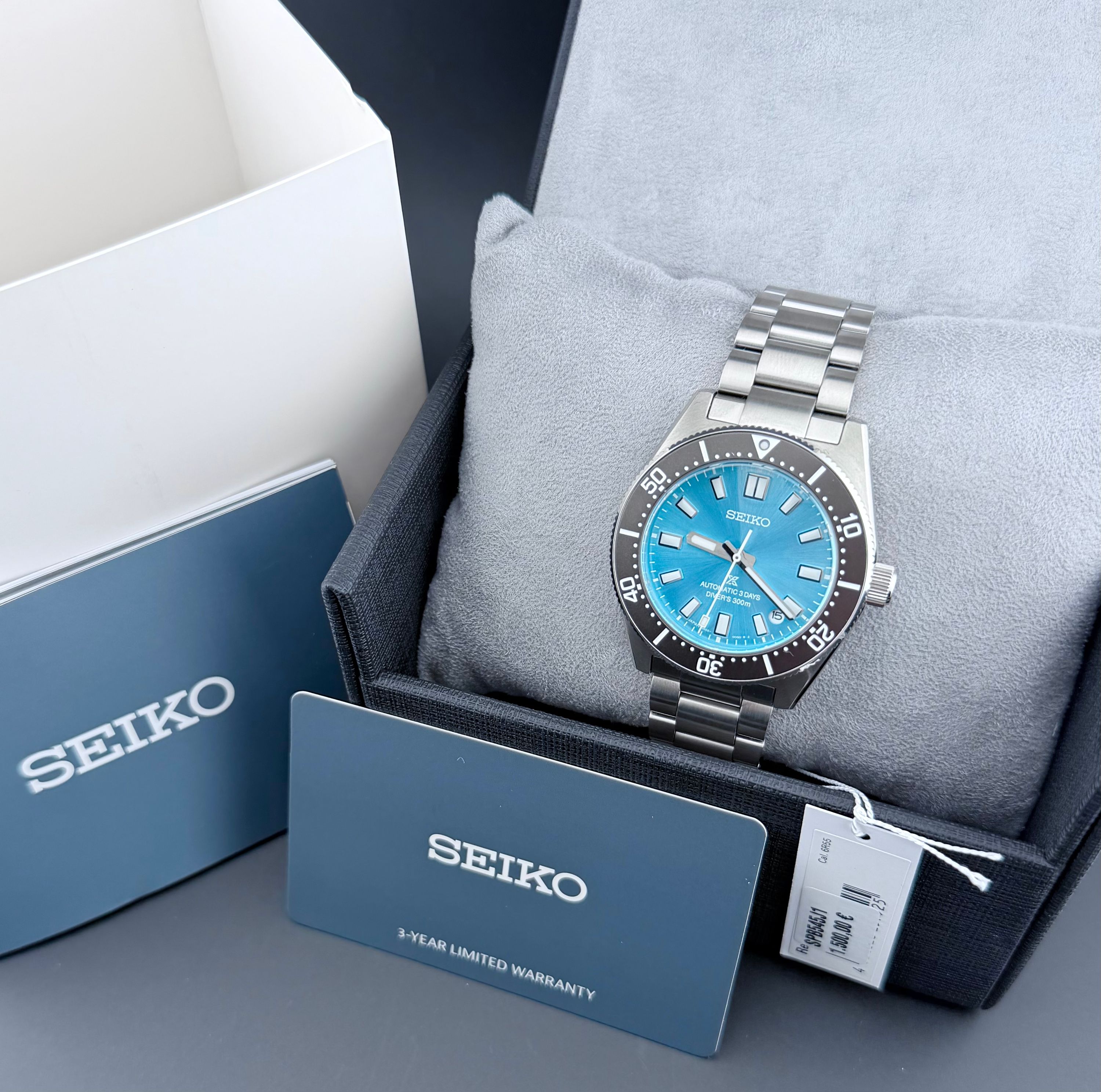 Seiko 1965 Heritage Diver’s Watch Save the Ocean “Okinawa” Limited Edition — foto
