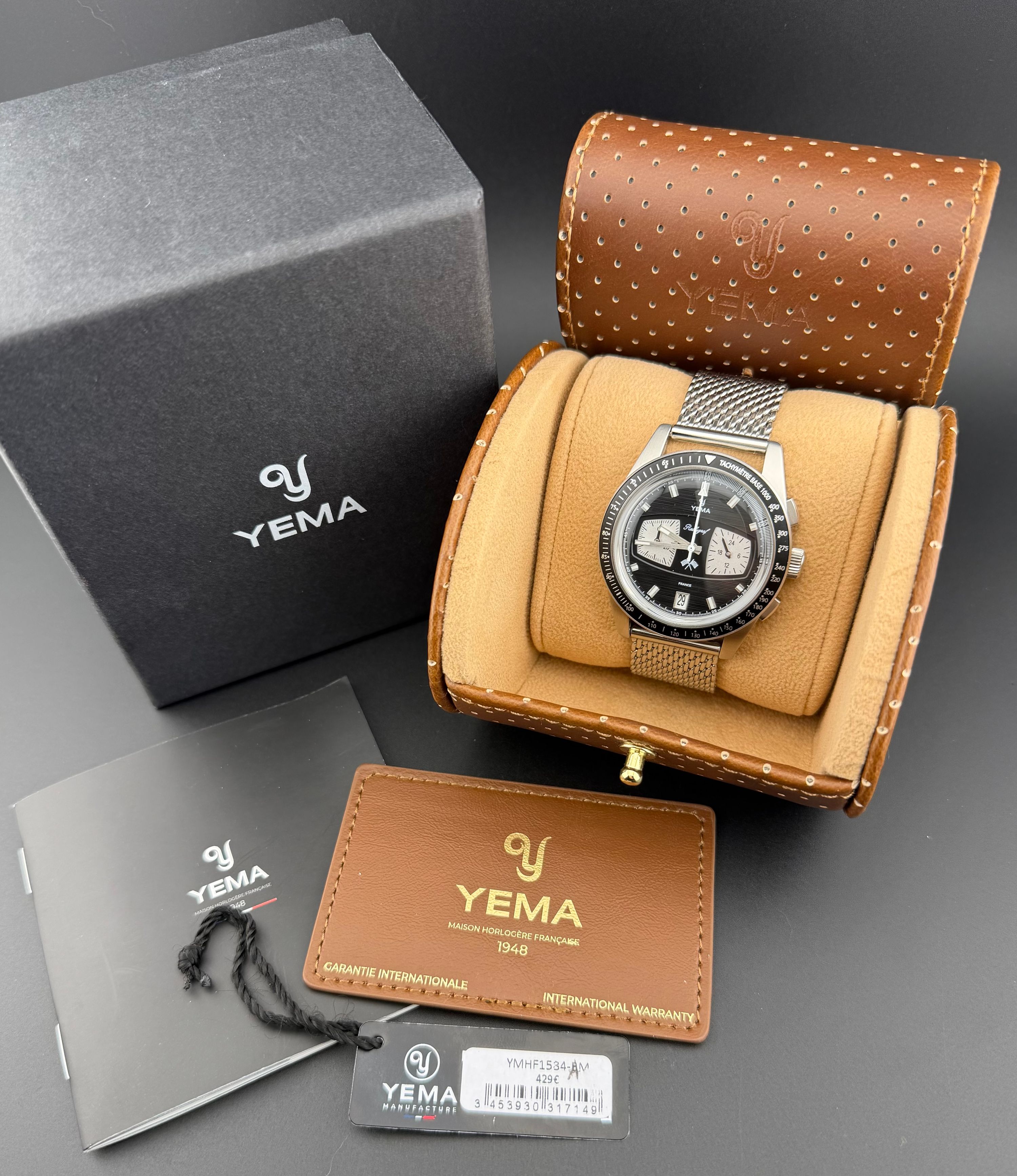 Yema Rallygraf Meca-Quartz II Reverse Panda — foto