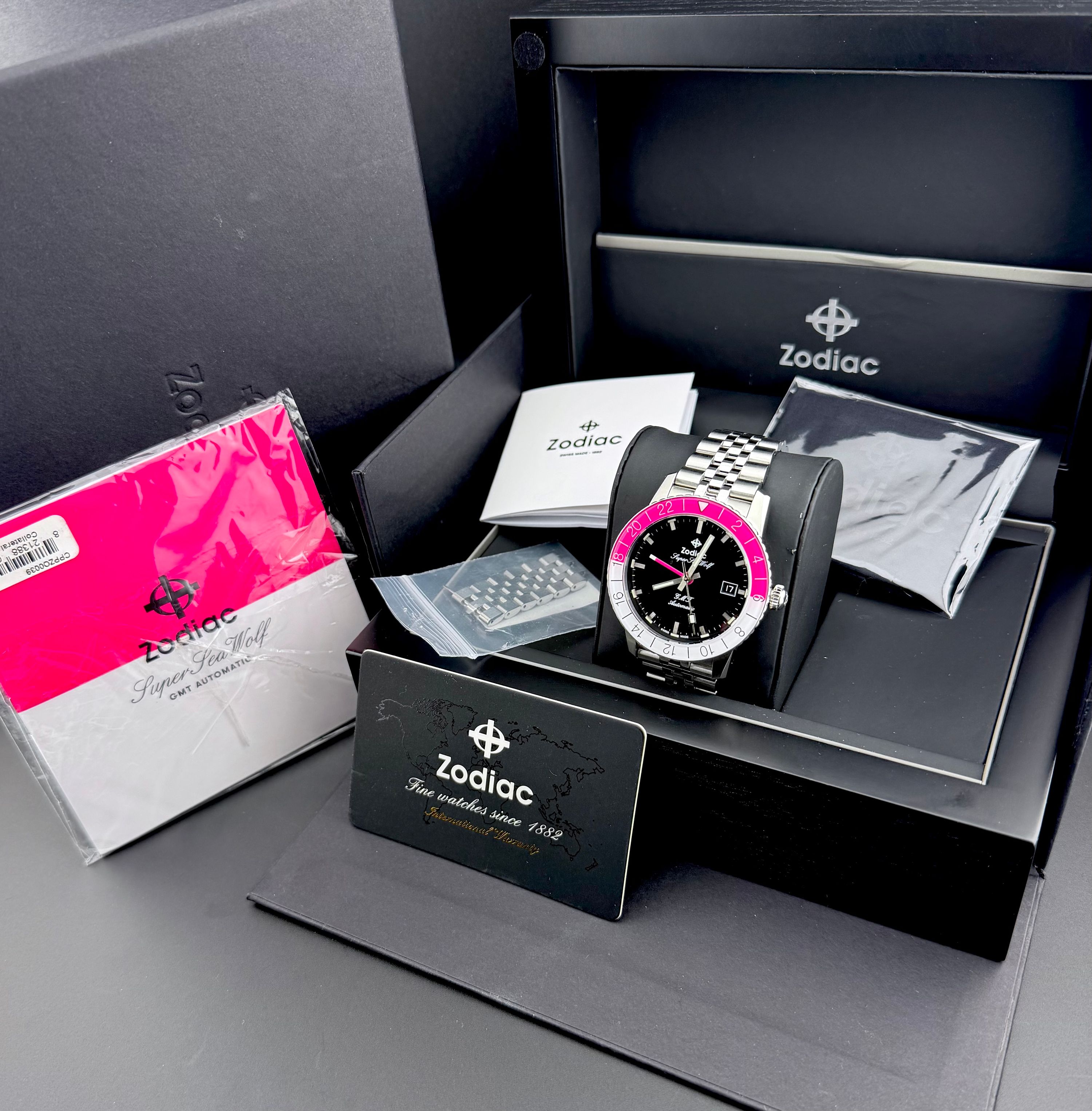 Zodiac Super Sea Wolf Gmt Automatic — foto