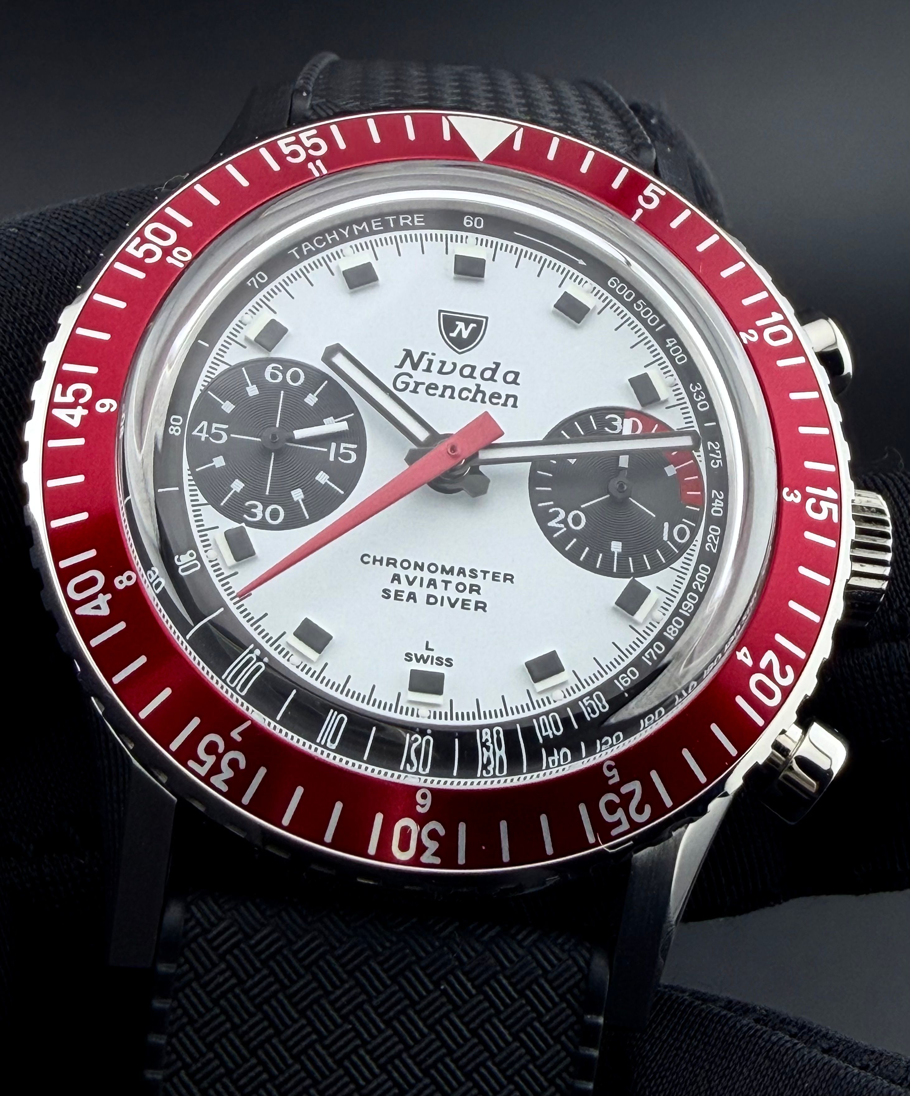 Nivada Chronomaster Panda — foto