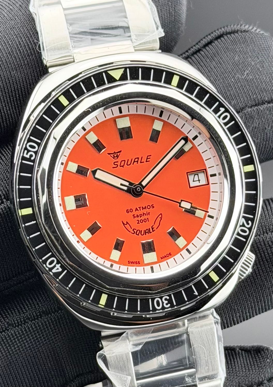 Squale 2001 Reverse Orange