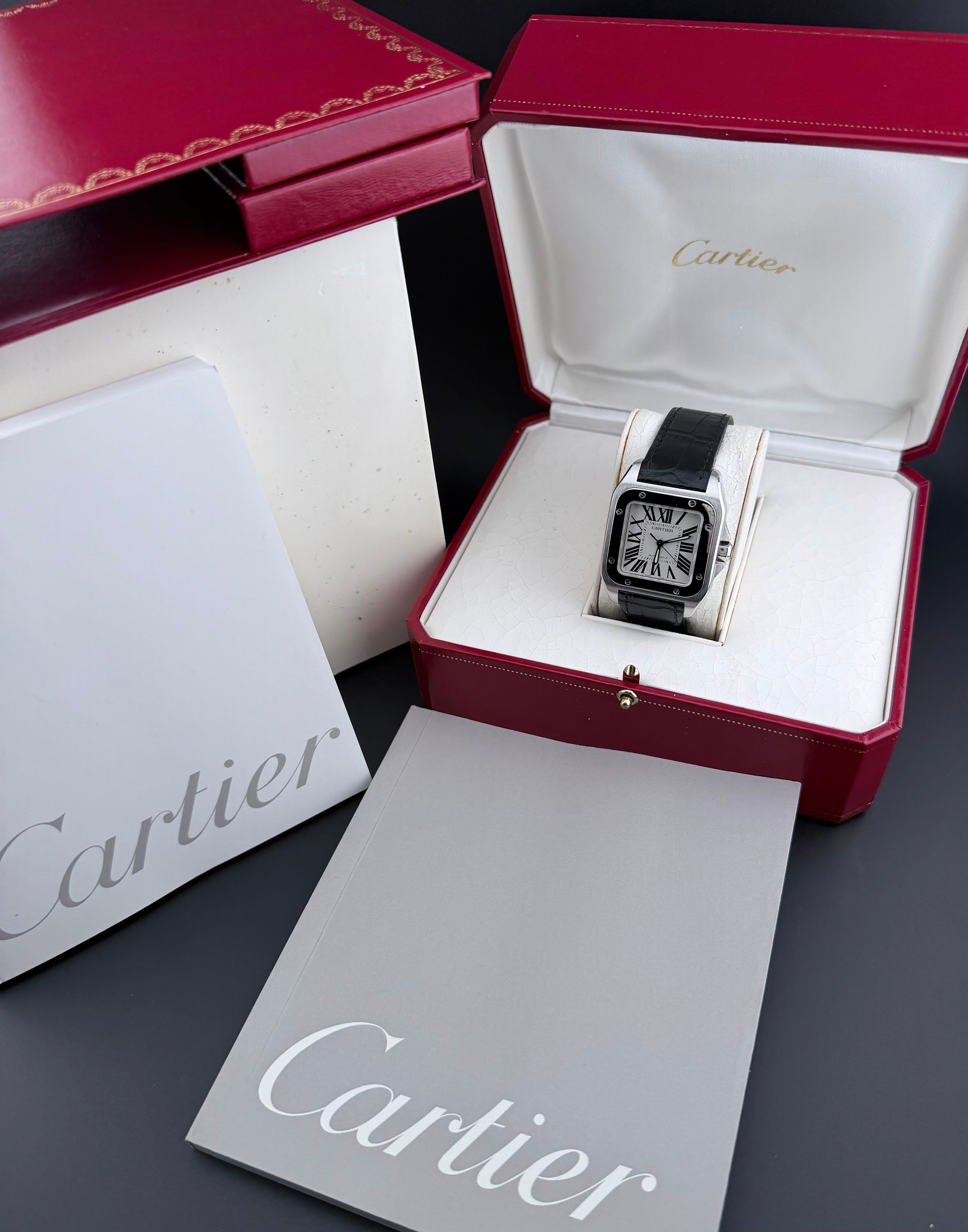 Cartier Santos 100 medium — foto
