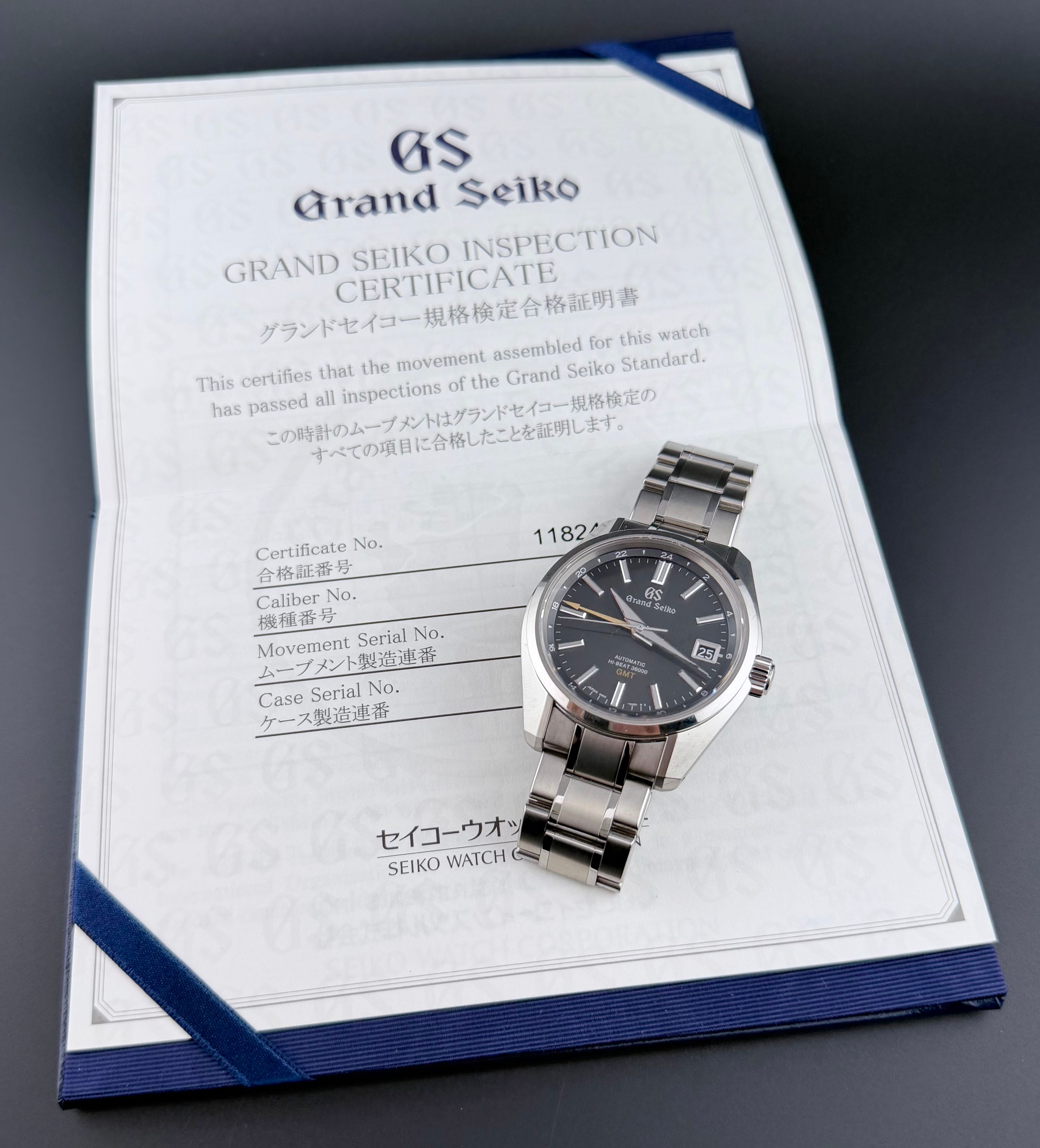 Gran Seiko Heritage Hi-Beat GMT Titanium — foto