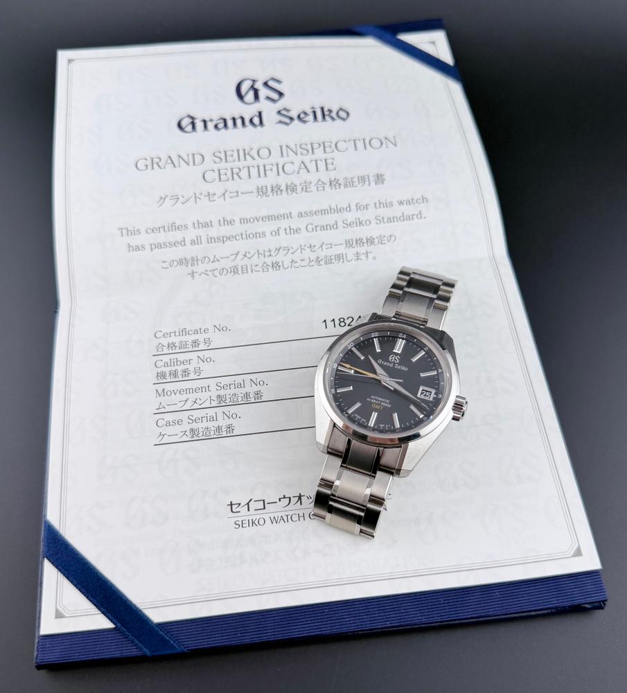Gran Seiko Heritage Hi-Beat GMT Titanium — foto