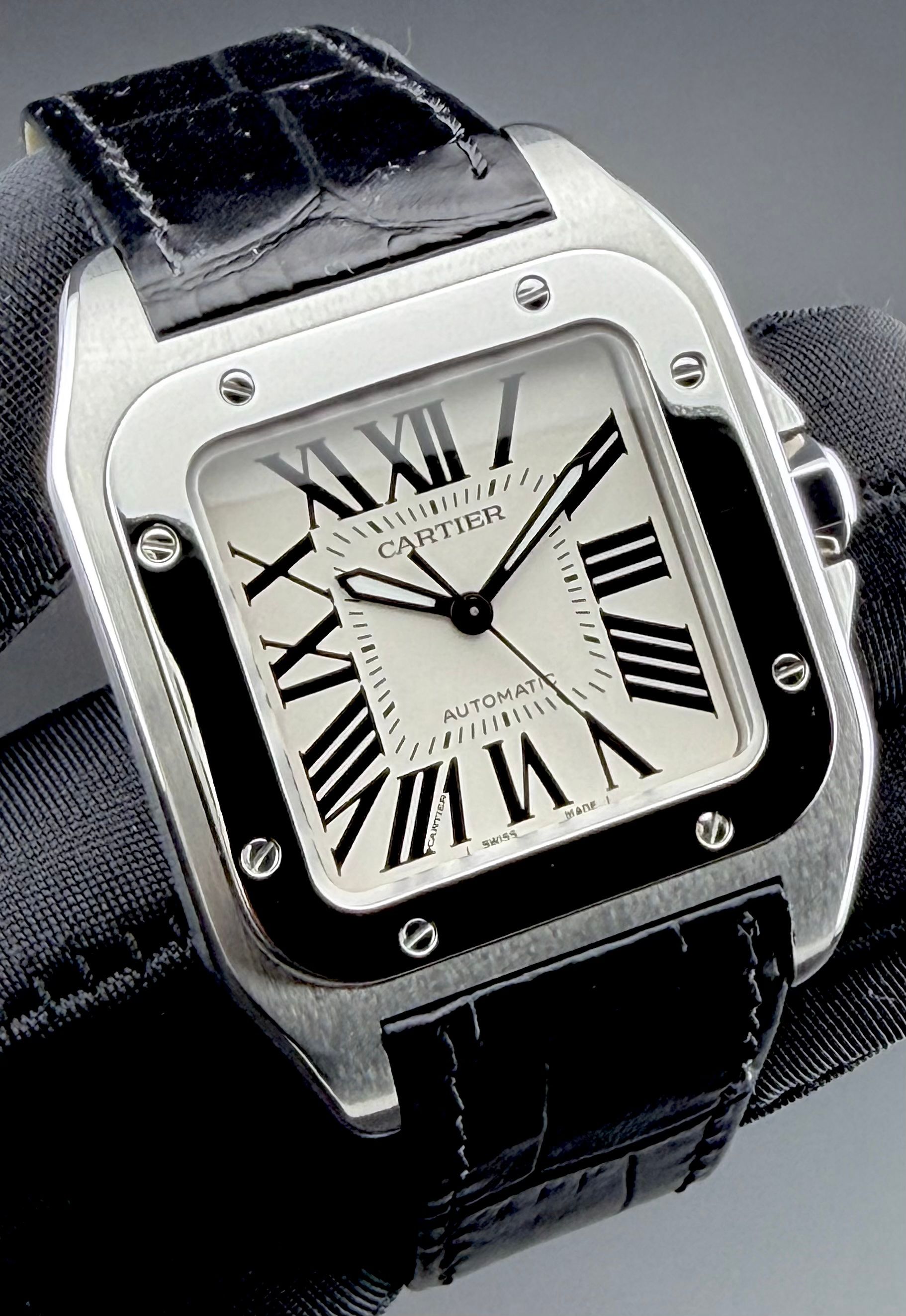 Cartier Santos 100 medium — foto