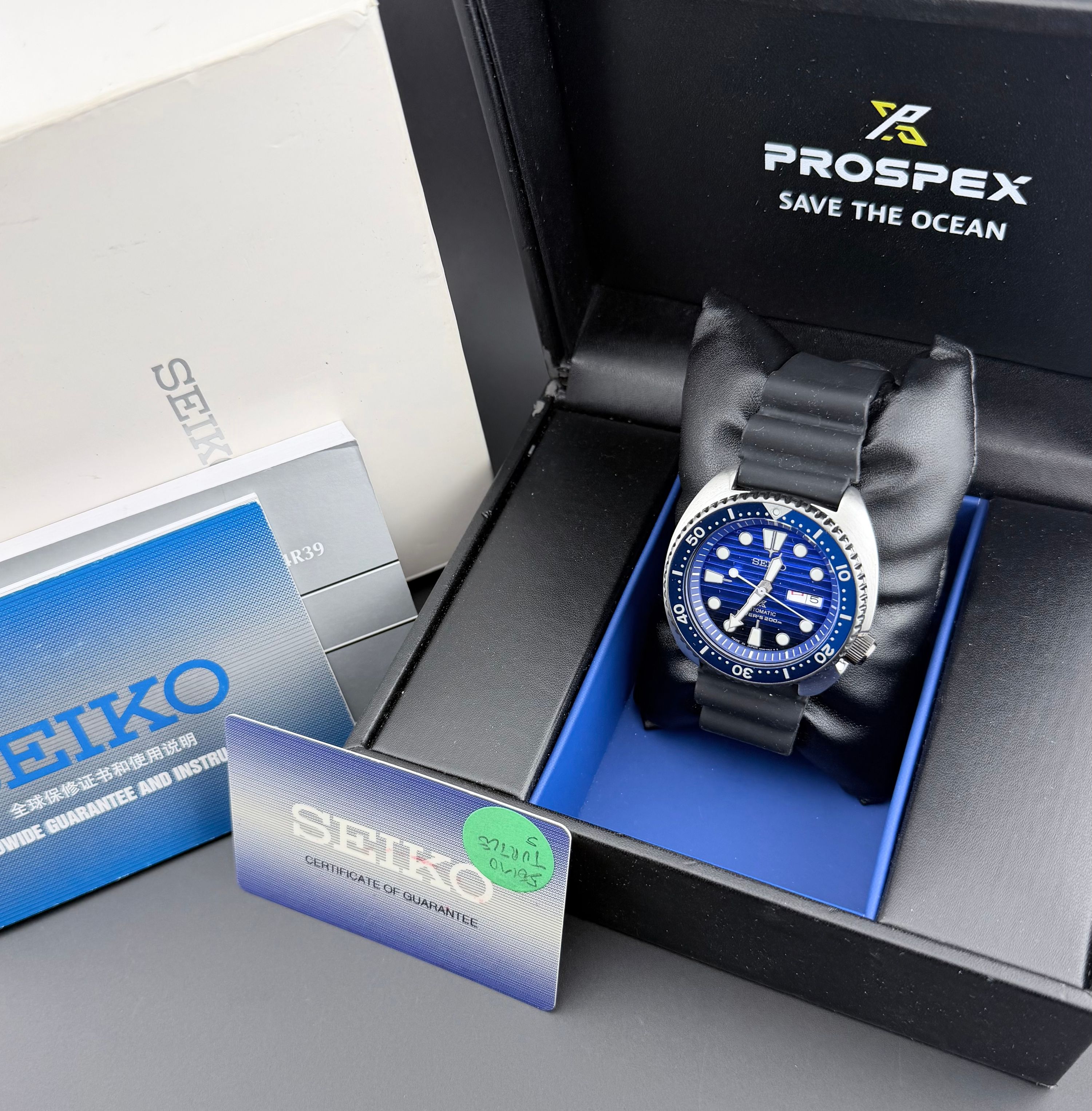 Seiko Prospex Turtle STO Special Edition JDM — foto