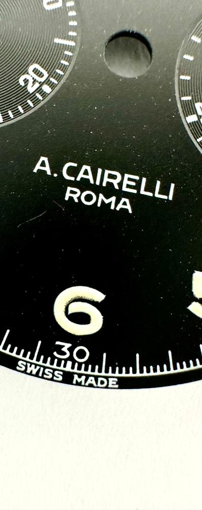Zenith Cairelli quadrante originale perfetto — foto