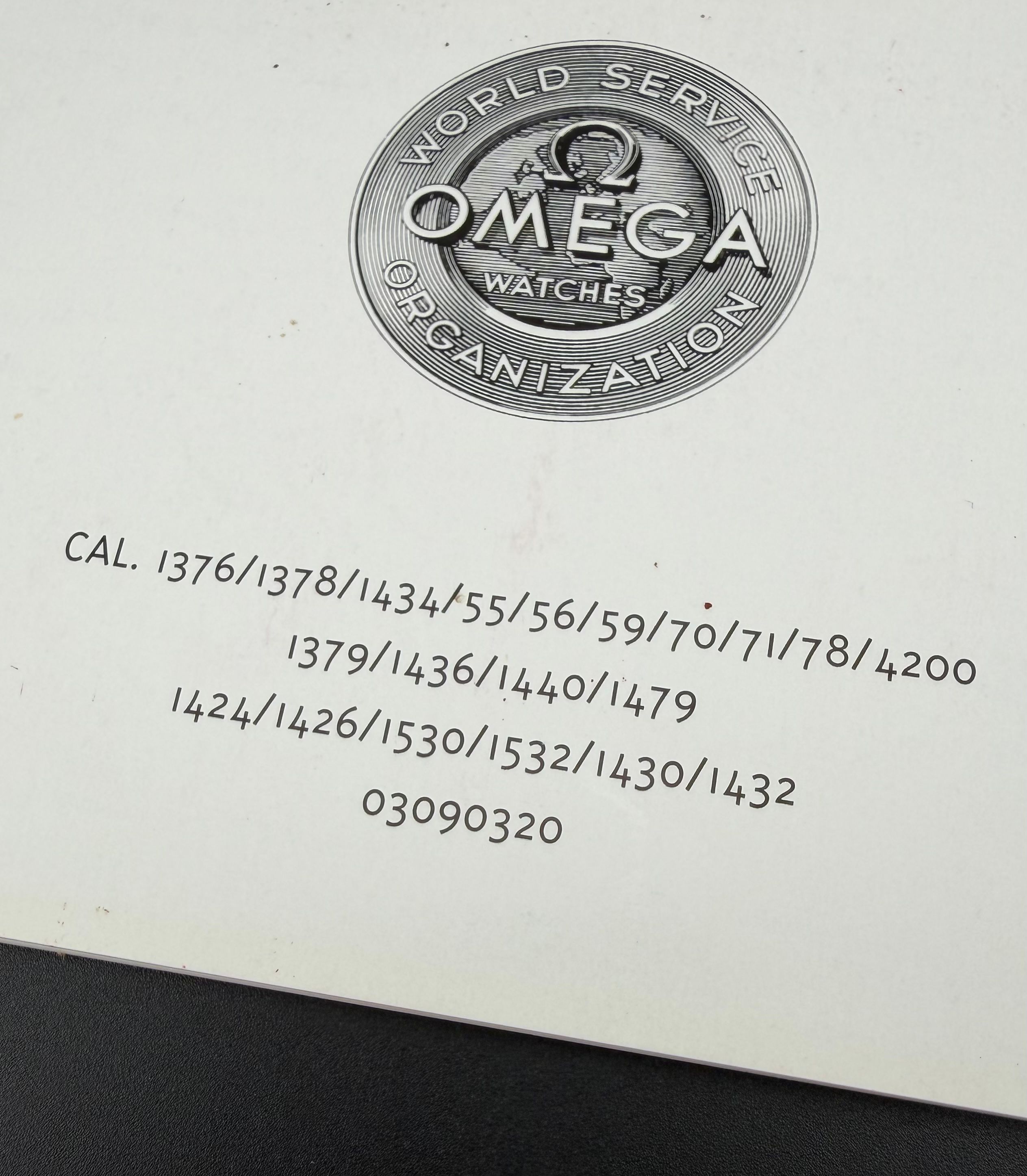 Omega libretto manuale originale anno 1998 — foto