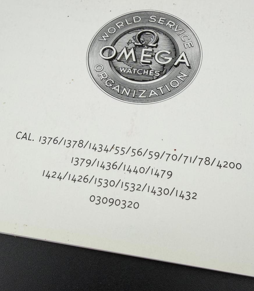 Omega libretto manuale originale anno 1998 — foto