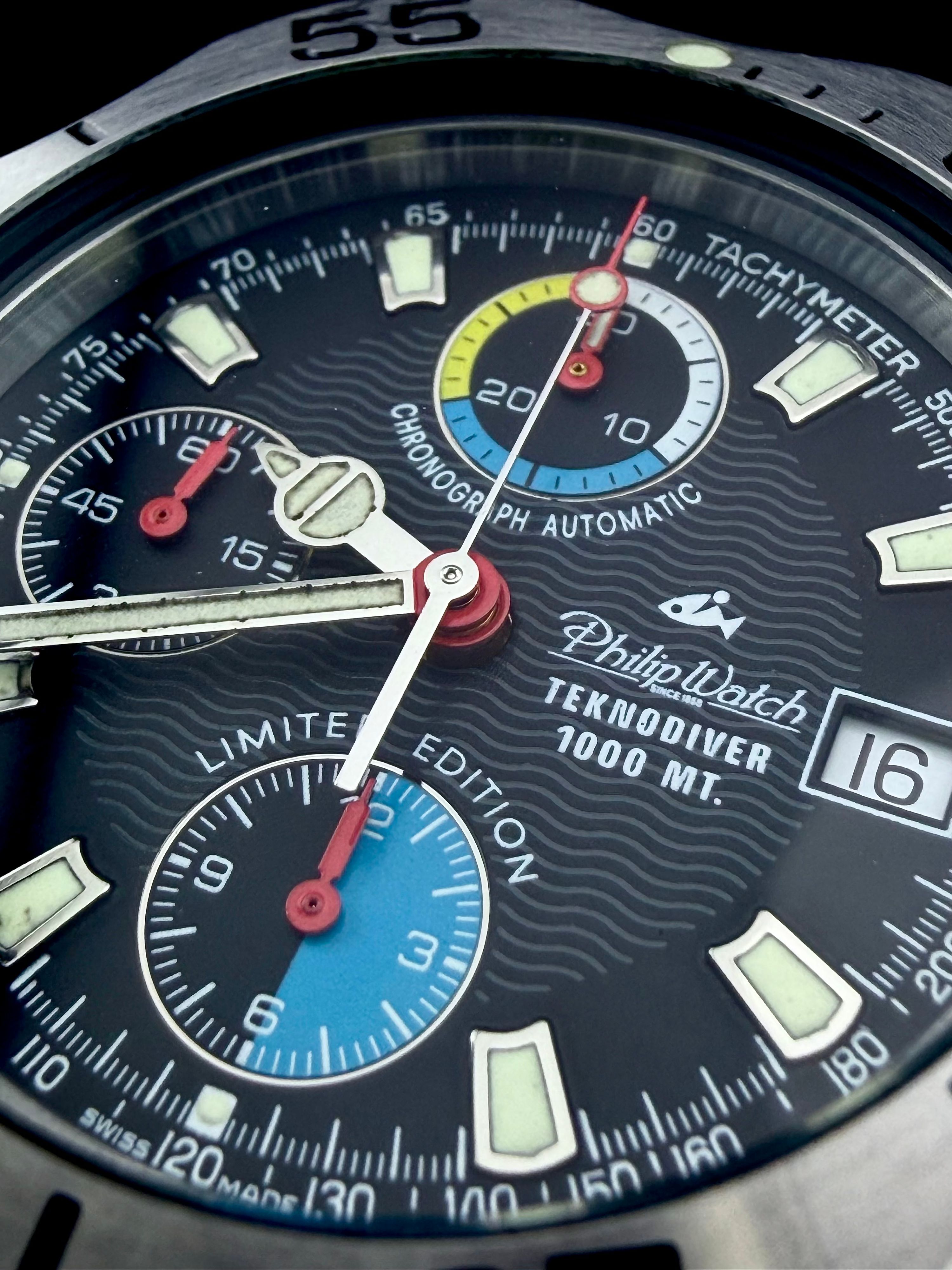 Philip Watch Teknodiver Limited Edition — foto