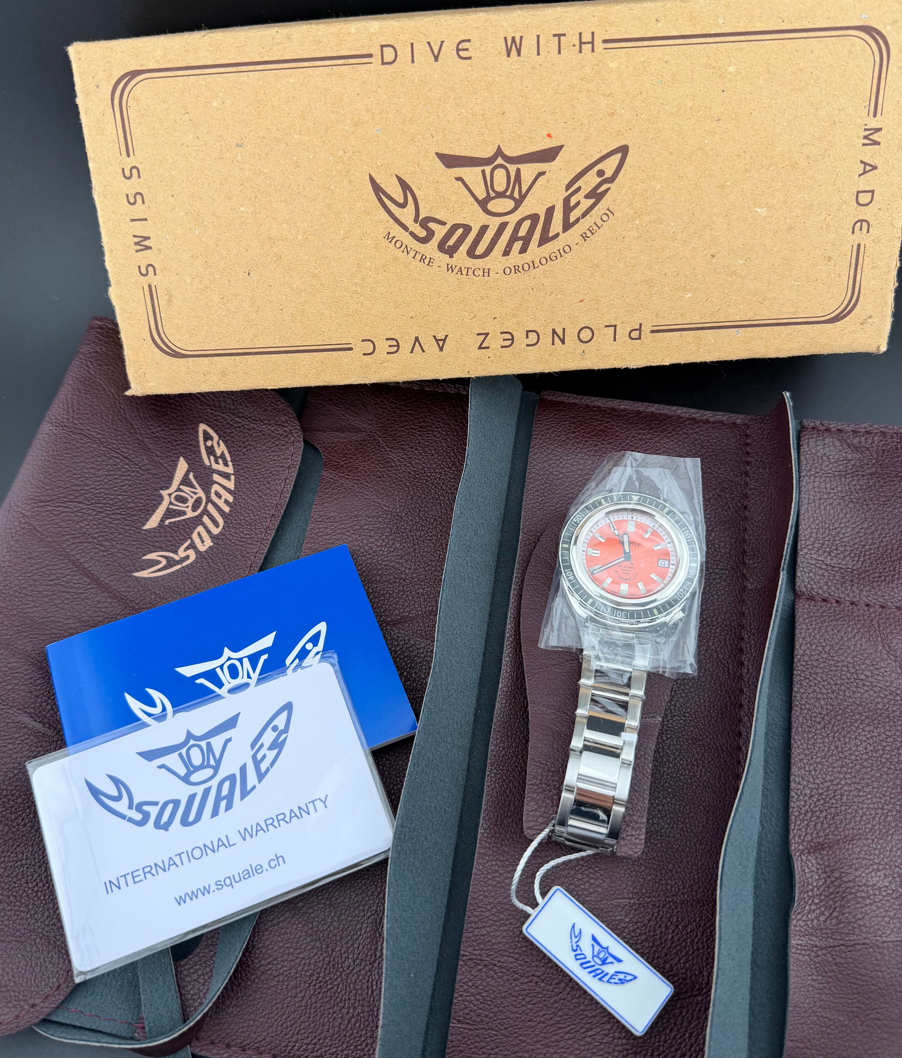Squale 2001 Reverse Orange — foto
