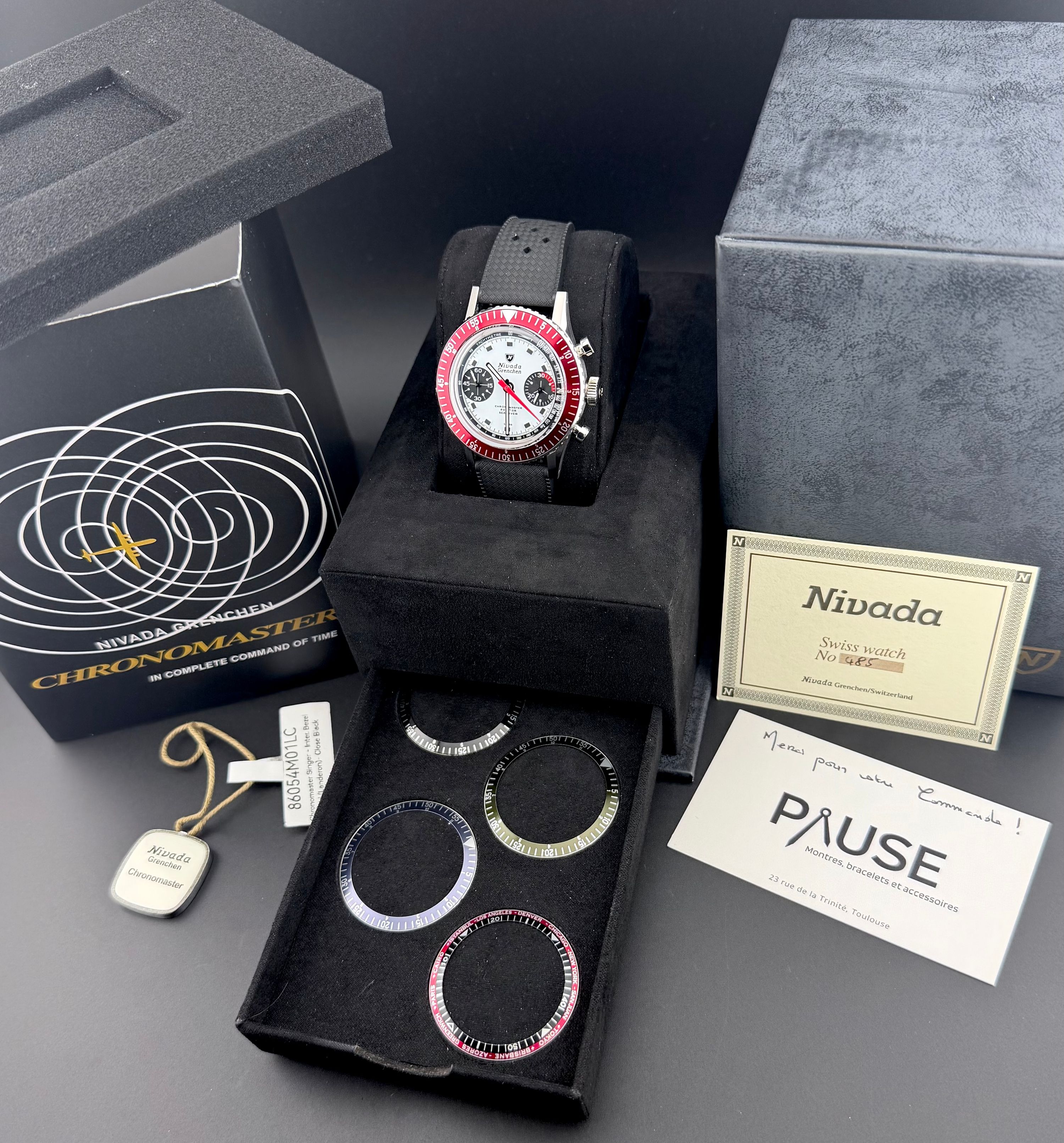 Nivada Chronomaster Panda — foto