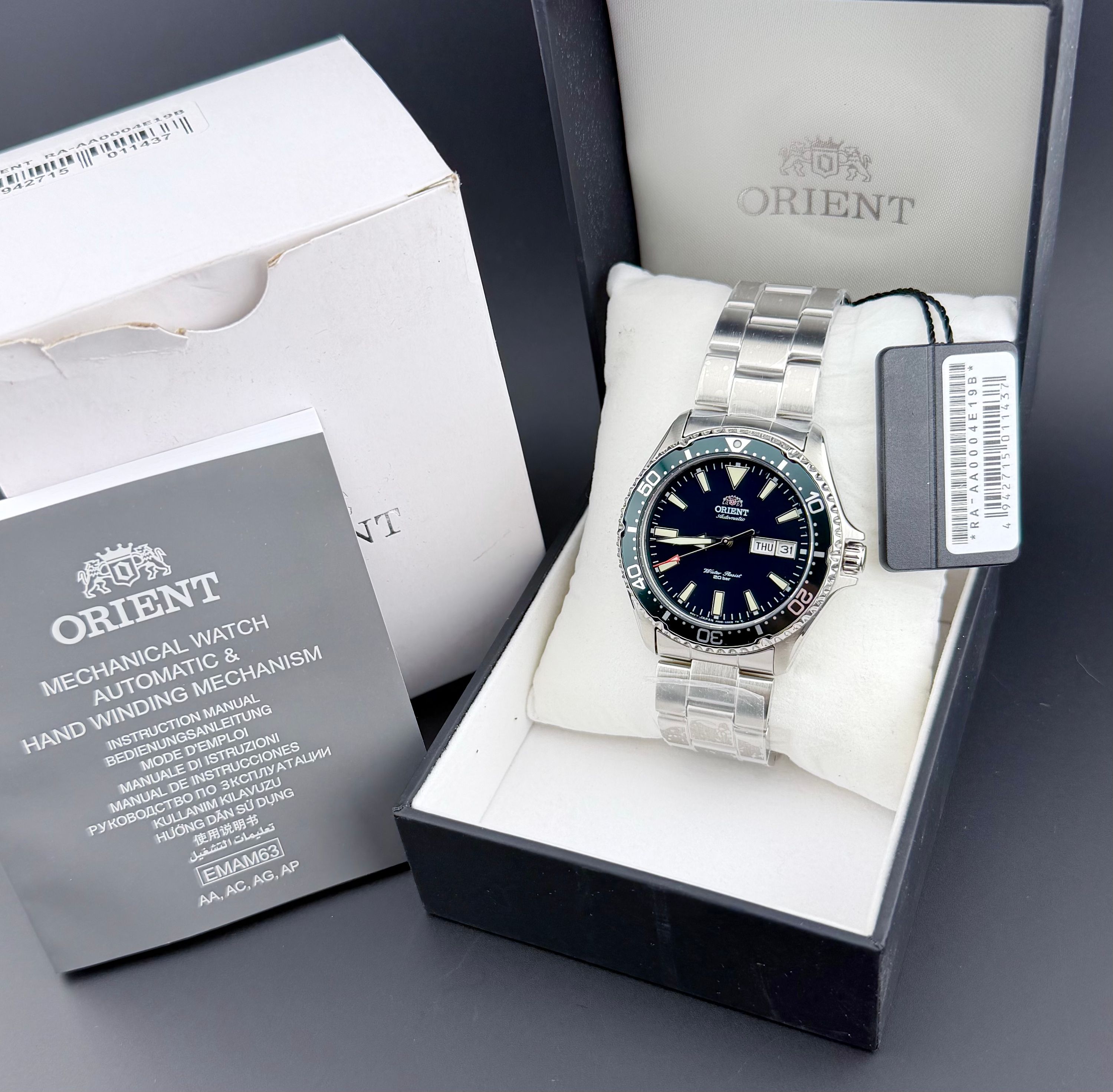 Orient Orient Mako III RA-AA0004E19B Automatic 200M — foto