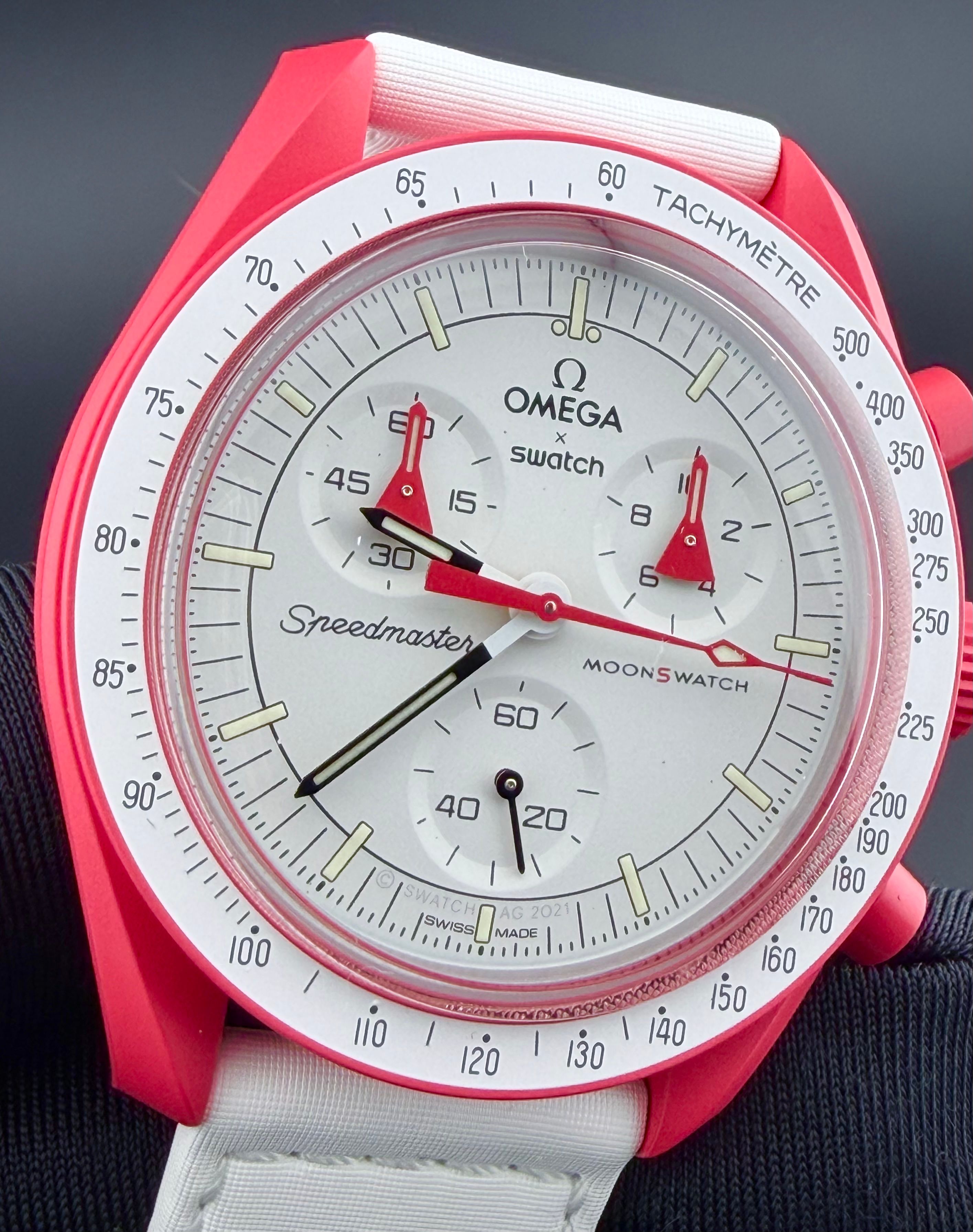 Swatch Moonswatch Mission To Mars — foto