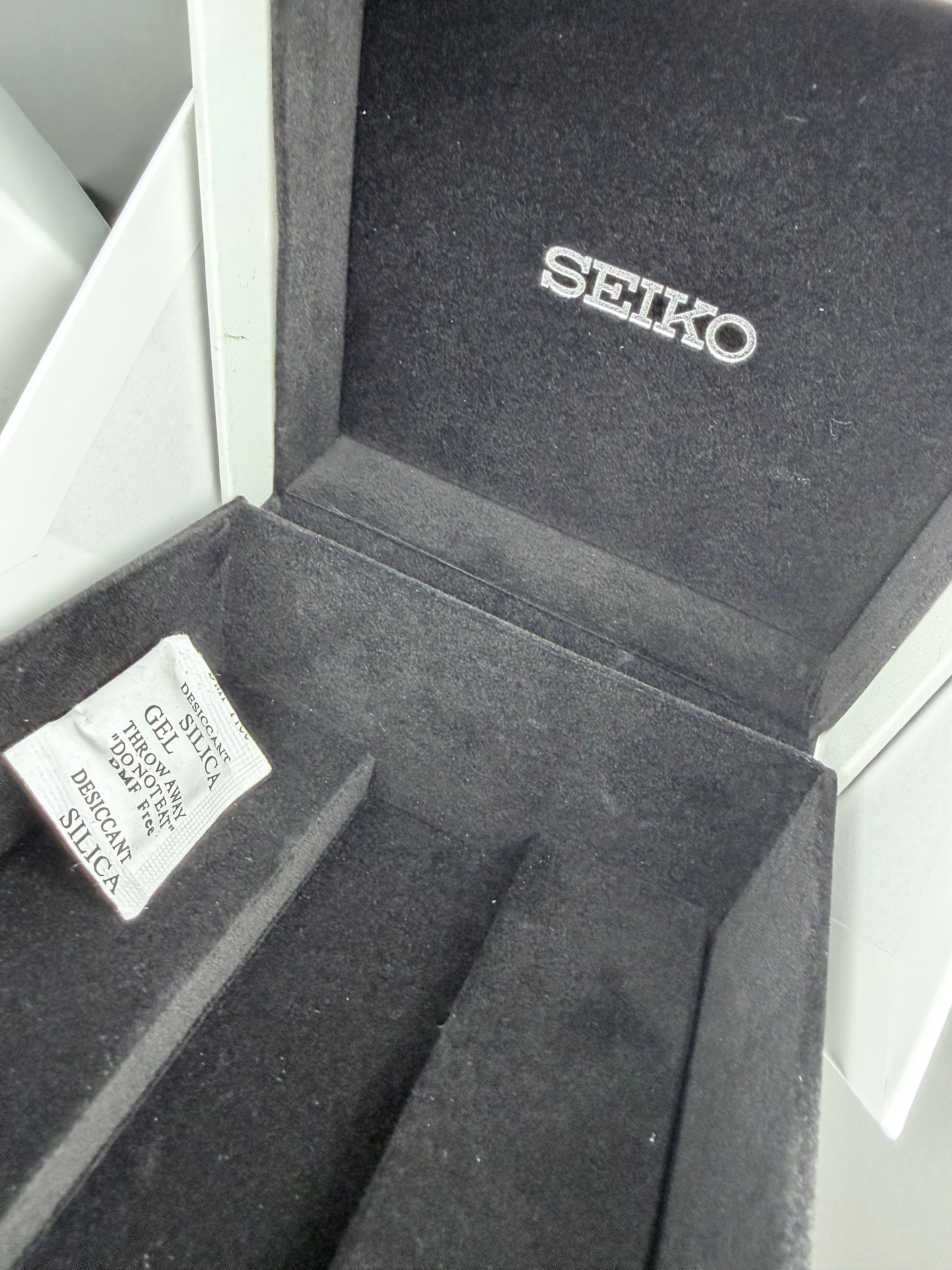 Box Seiko completo — foto