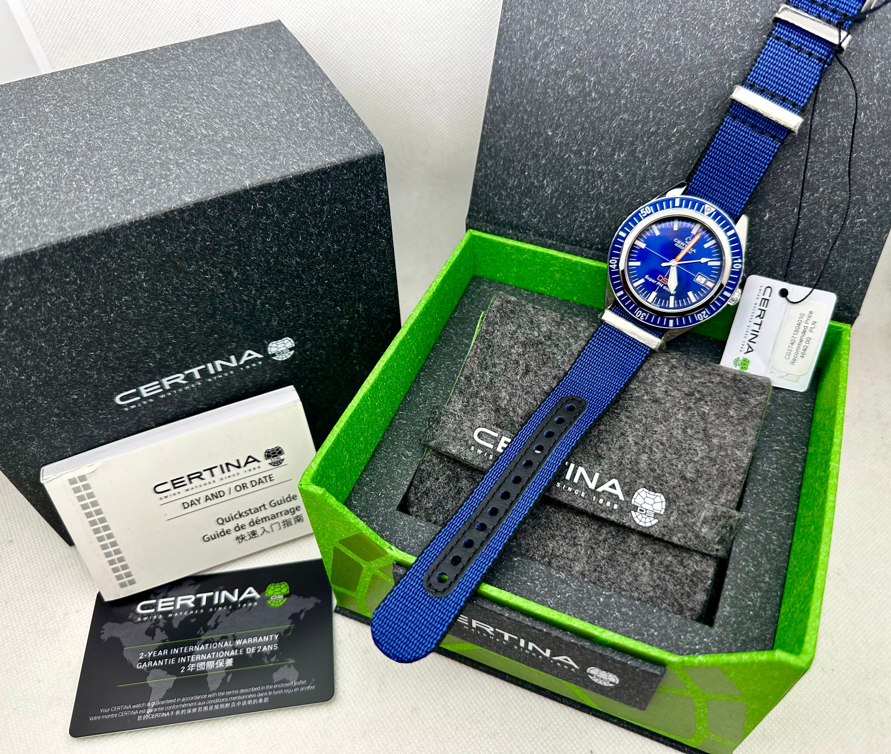 Certina DS Super PH500M Special Edition Sea Turtle Conservancy — foto