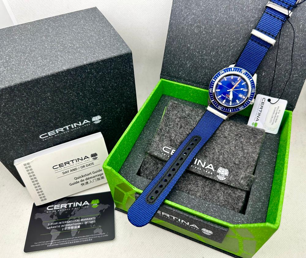 Certina DS Super PH500M Special Edition Sea Turtle Conservancy — foto