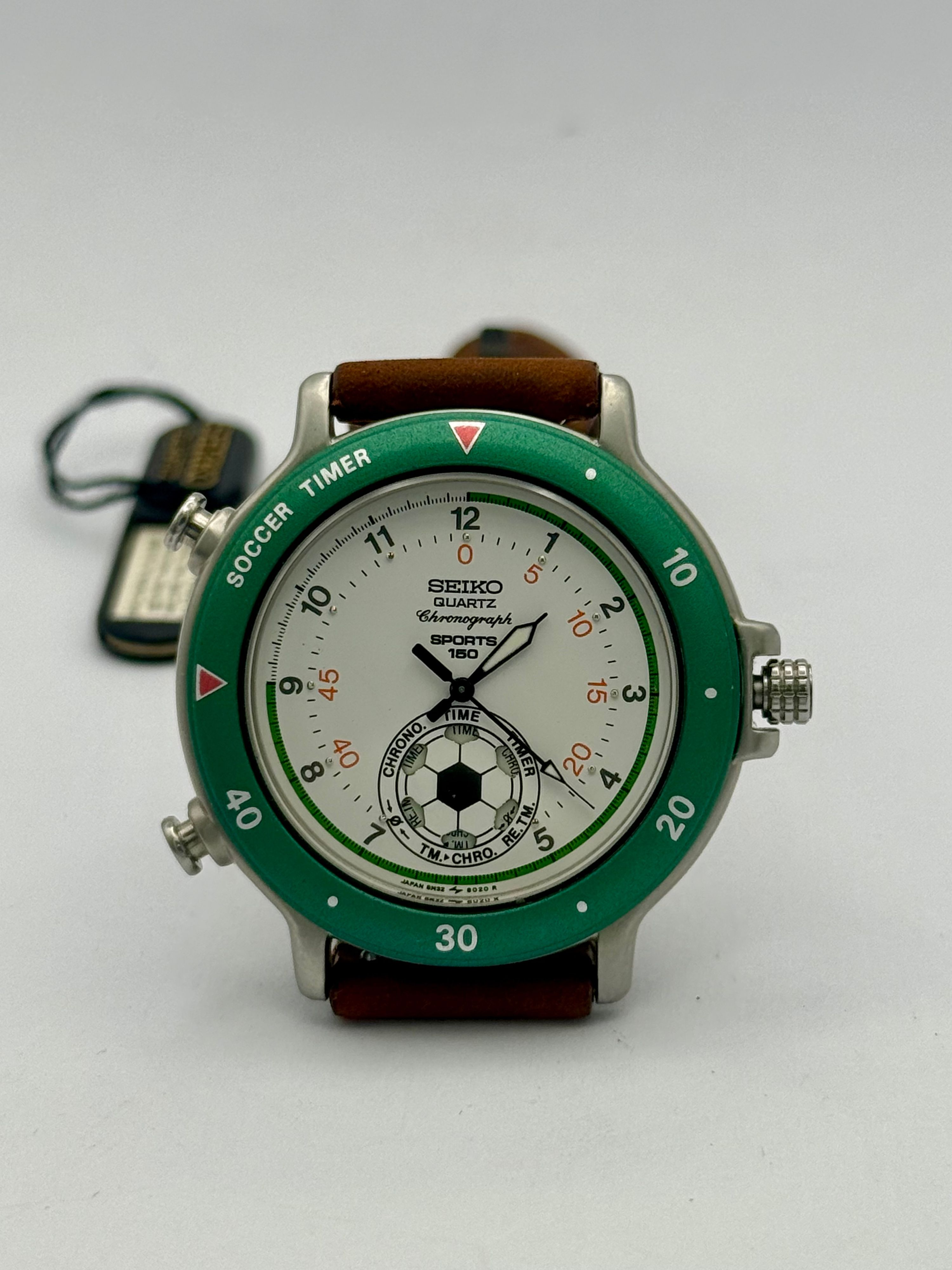 Seiko “Magic Hand” Soccer Time Italia 90 NOS (new old stock)