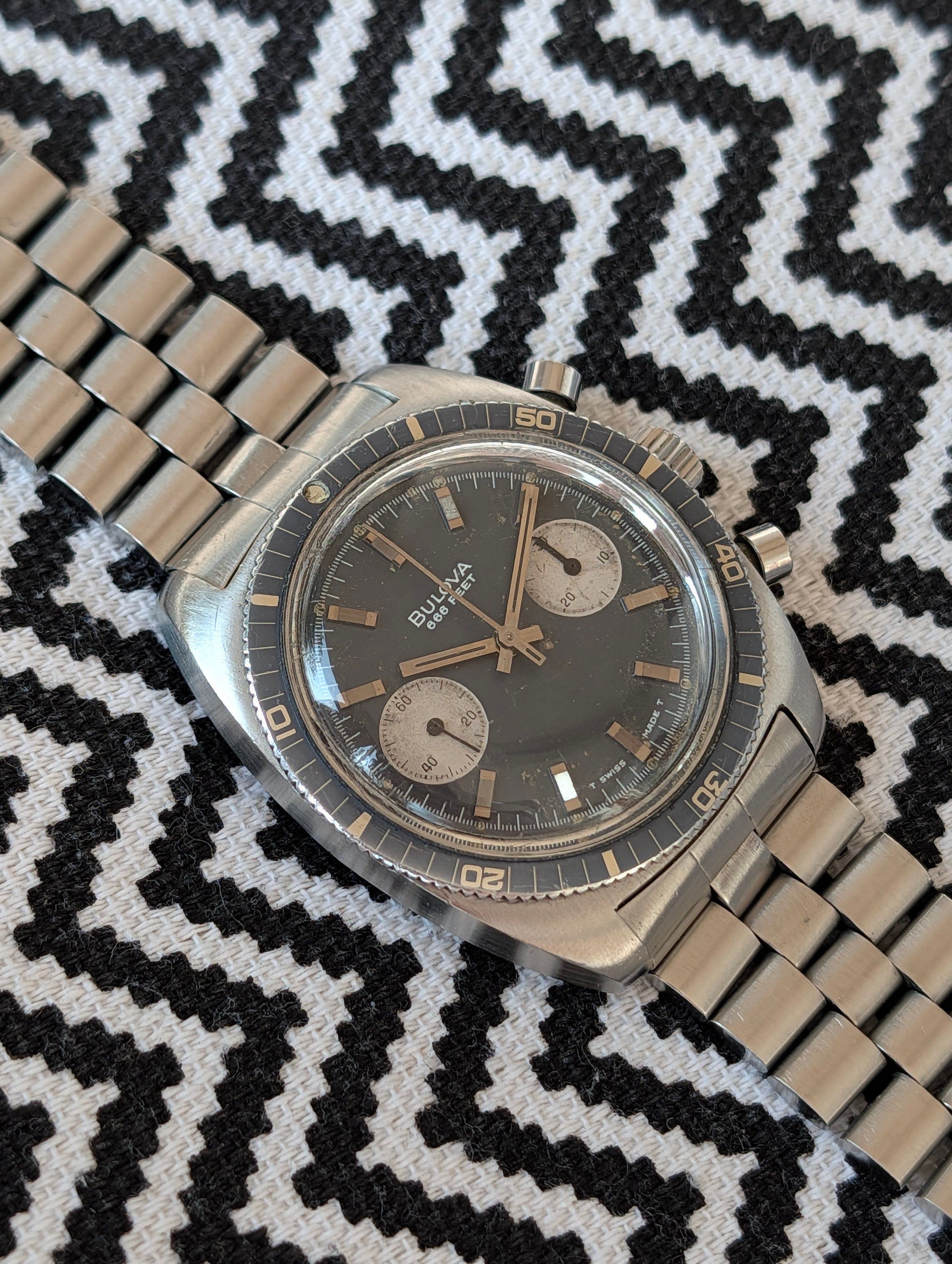 Bulova Devil Diver Chrono 666feet — foto