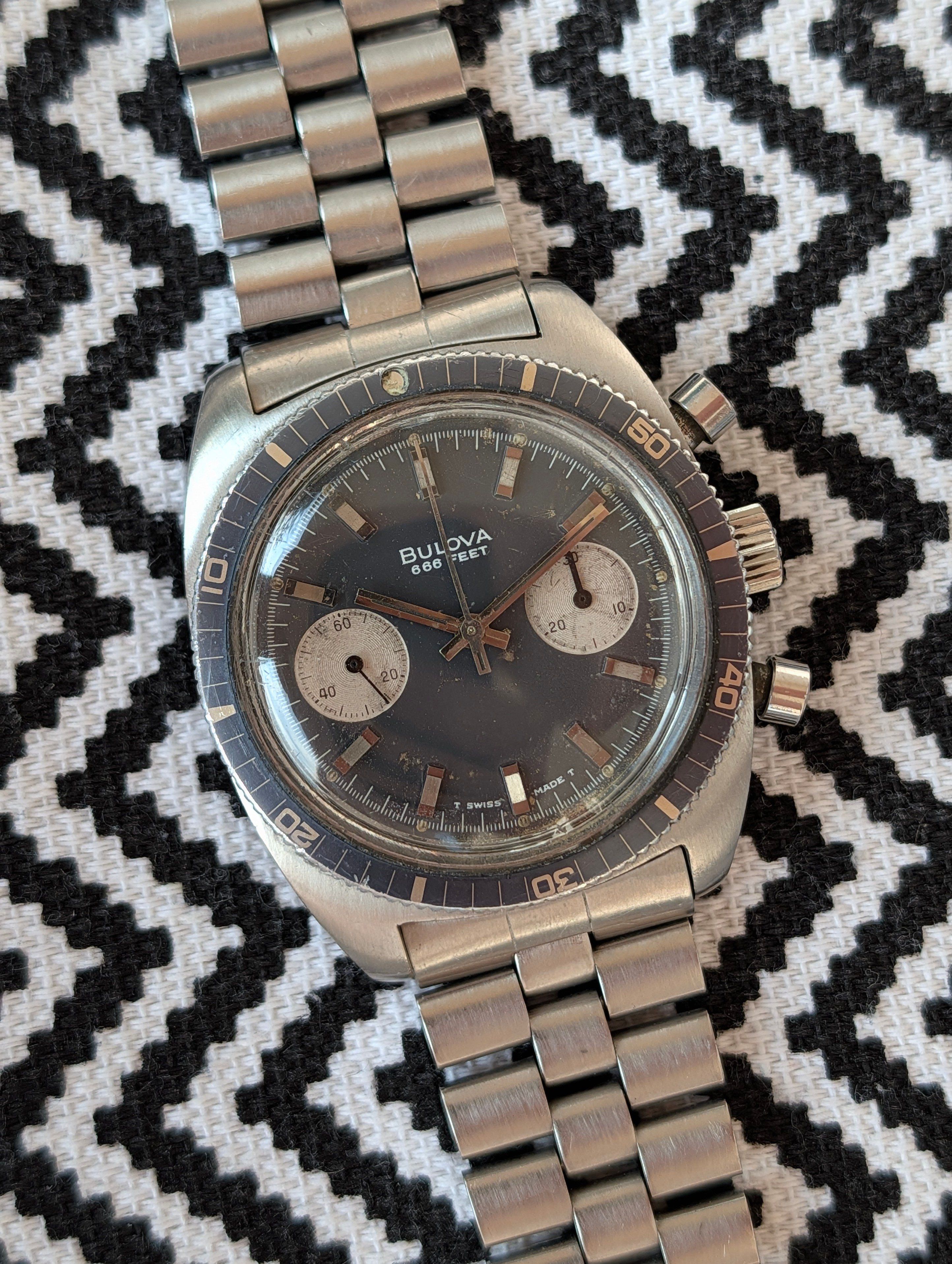 Bulova Devil Diver Chrono 666feet