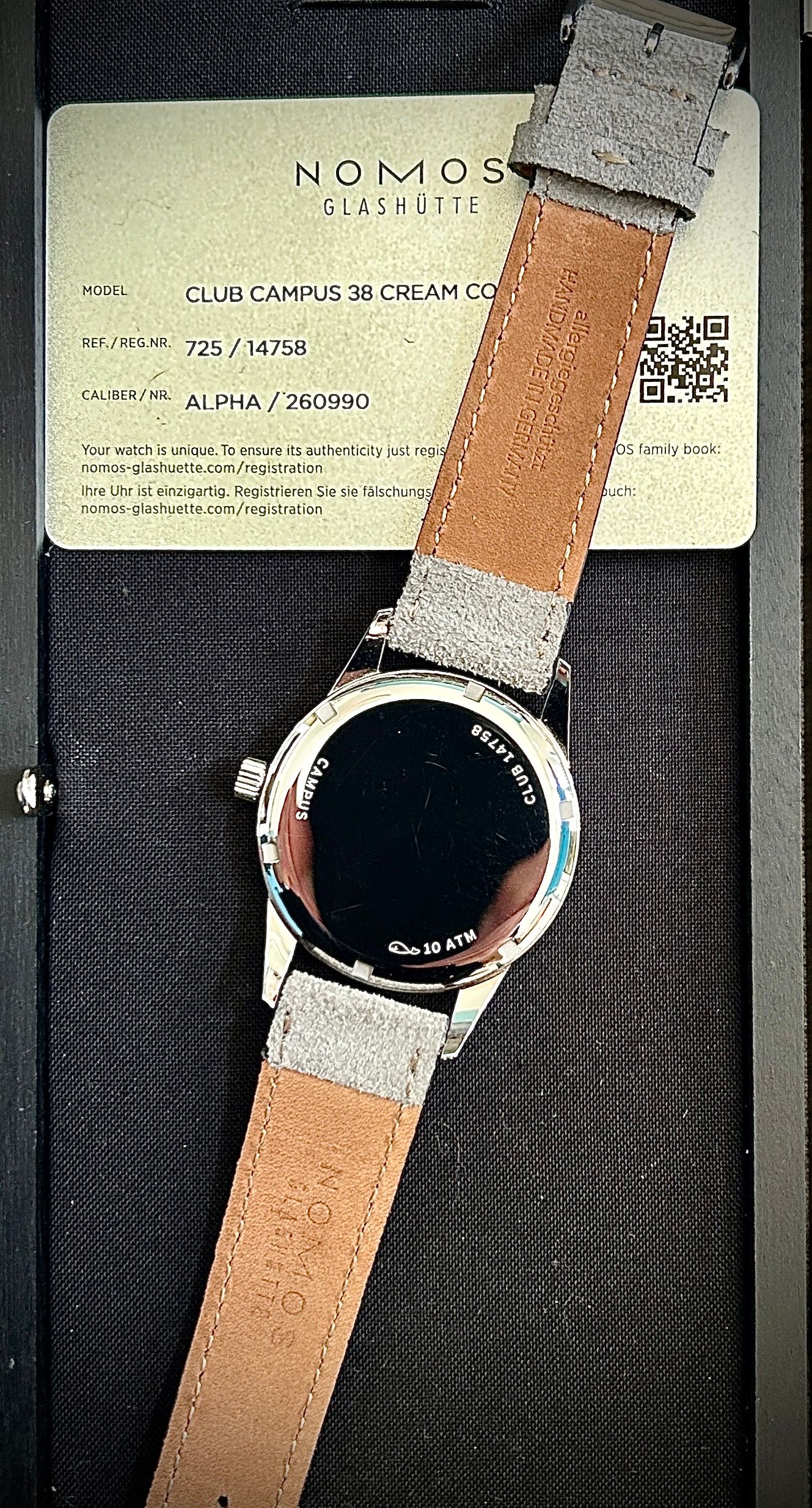 Nomos Club Campus 38,5mm  Ref. 725 — foto