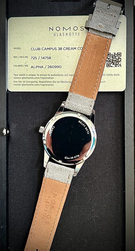 Nomos Club Campus 38,5mm Ref. 725 — foto