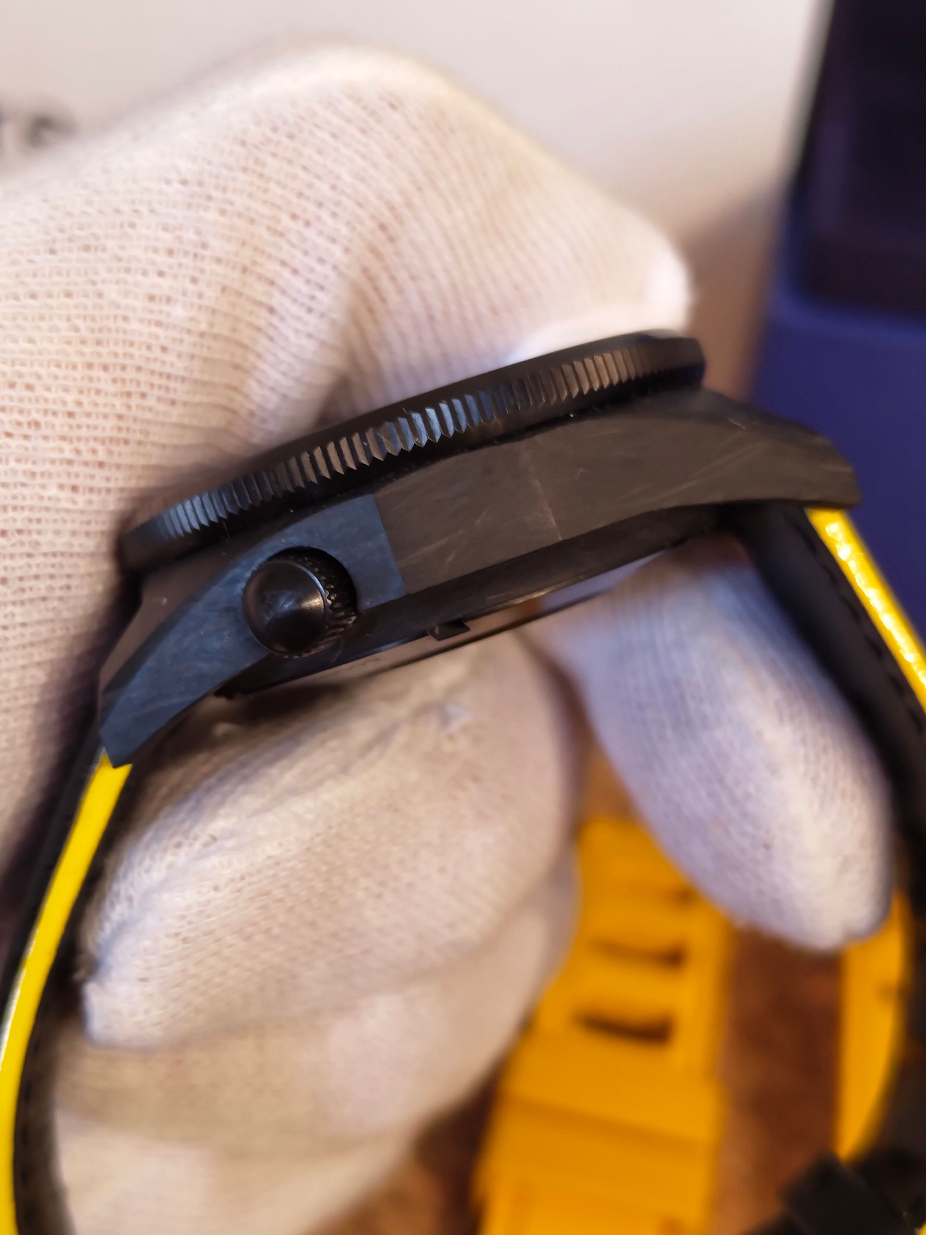 Squale T-183 Forged Carbon (Yellow) — foto