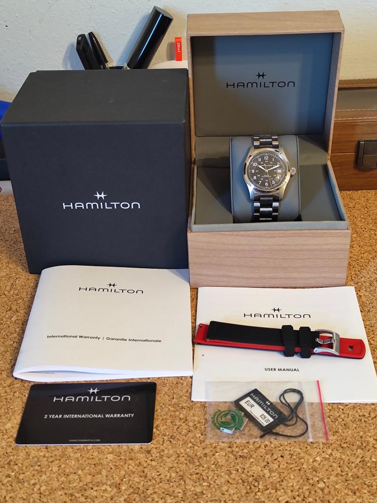 Hamilton Khaki Field automatico — foto