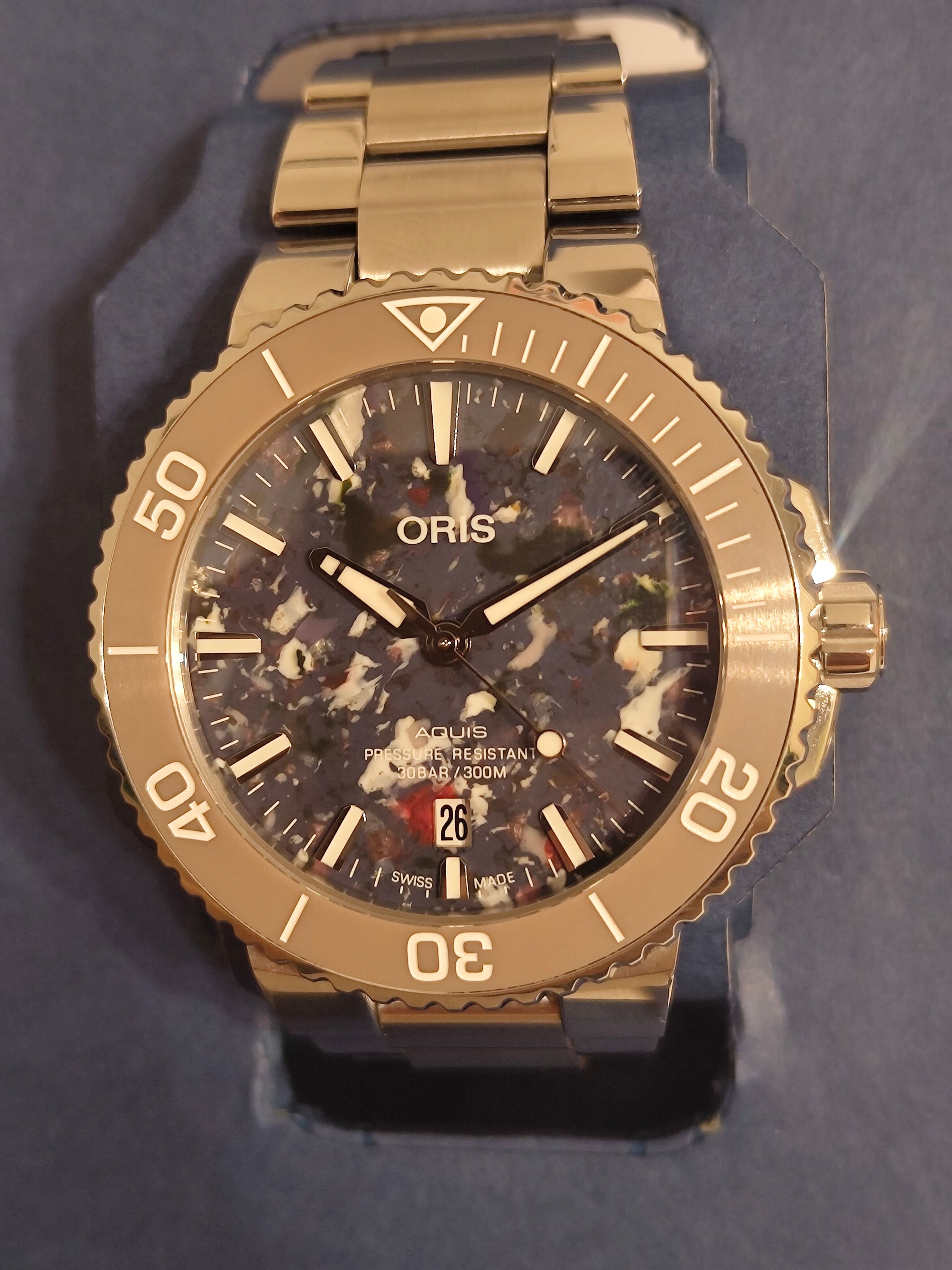 Oris AQUIS upcycle