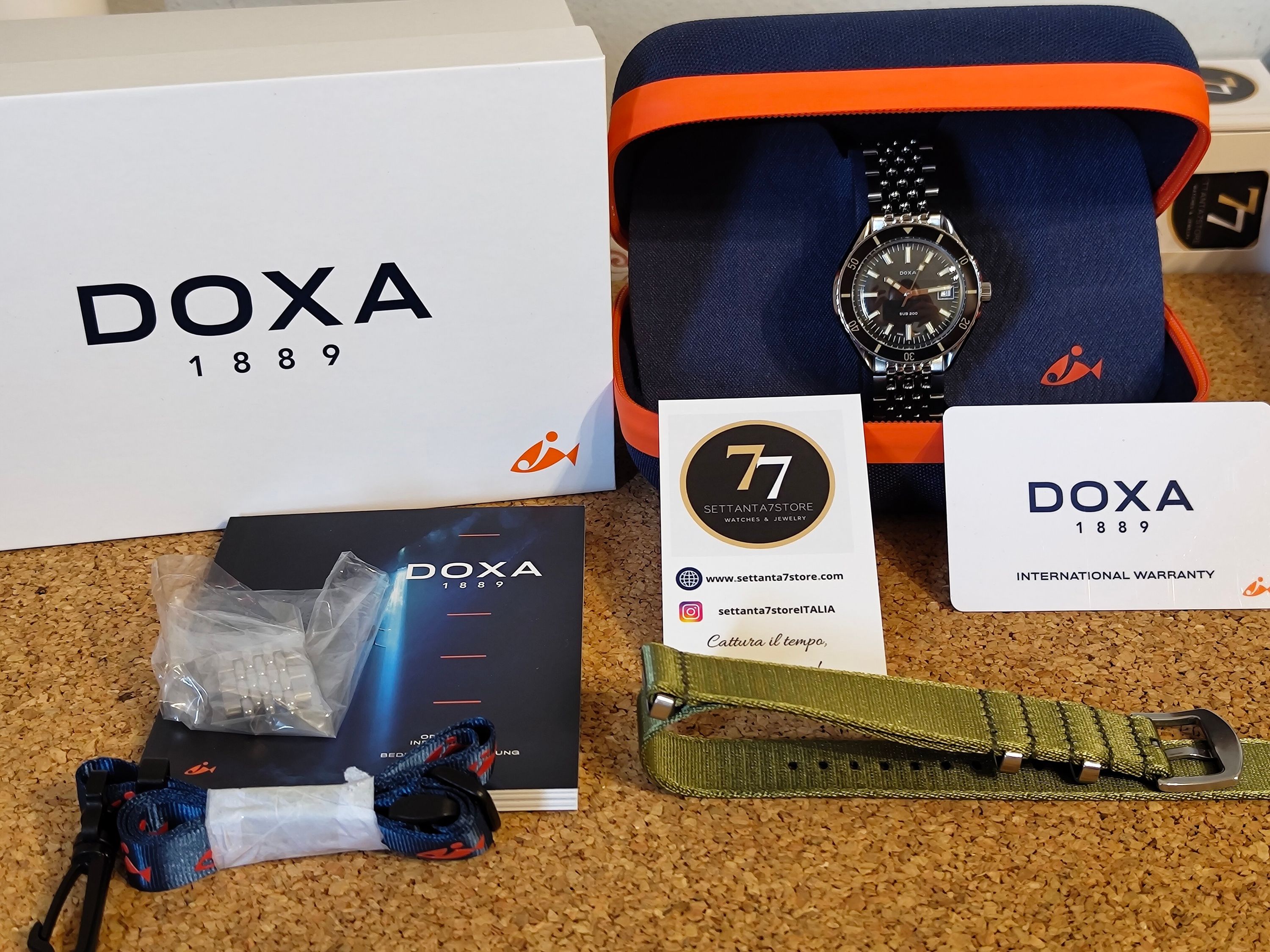 Doxa Sub 200 SharkHunter — foto