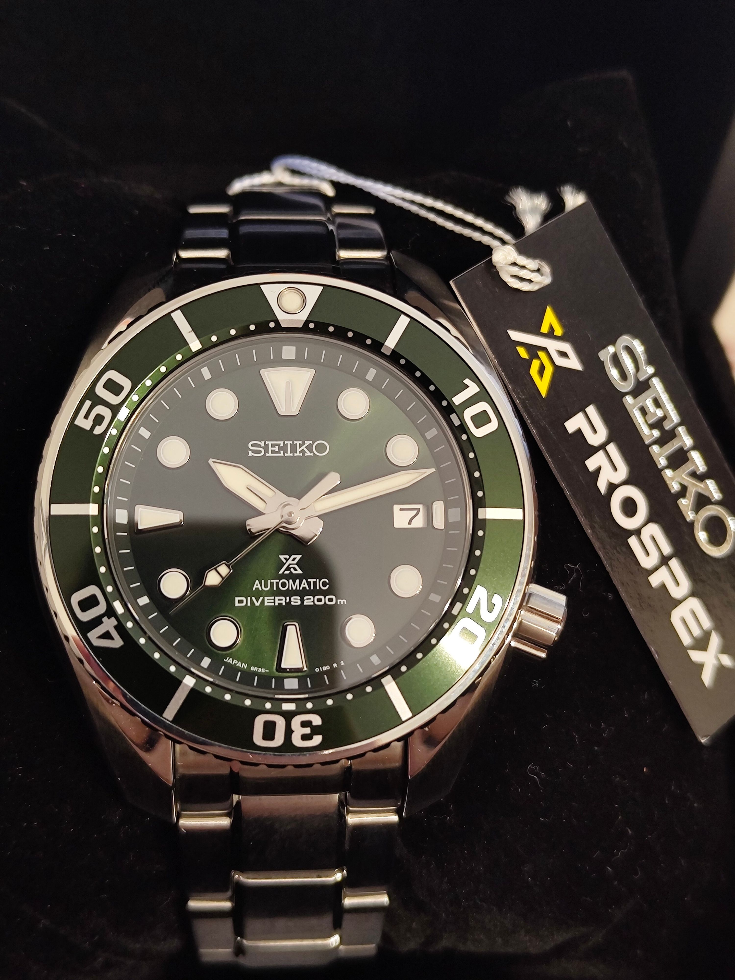 Seiko SUMO Green