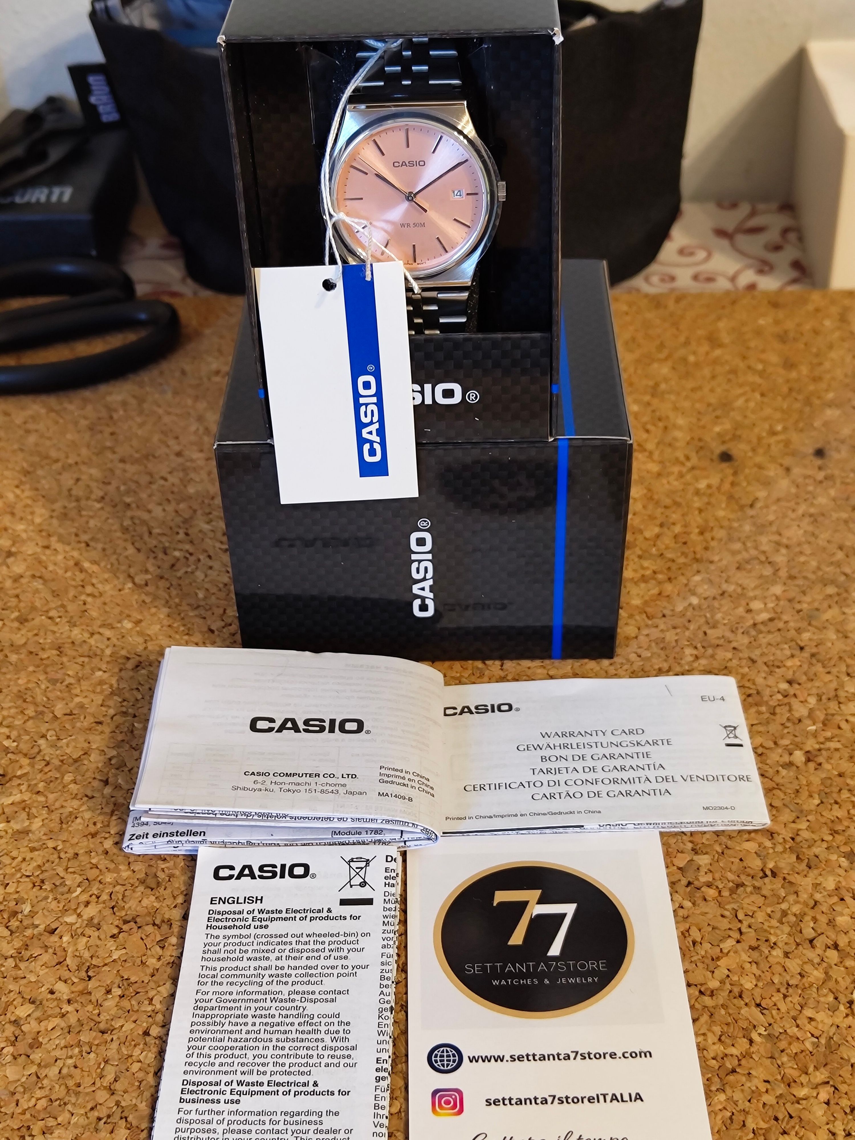 Casio CASIO MTP-B145D (Pink)🌸 — foto