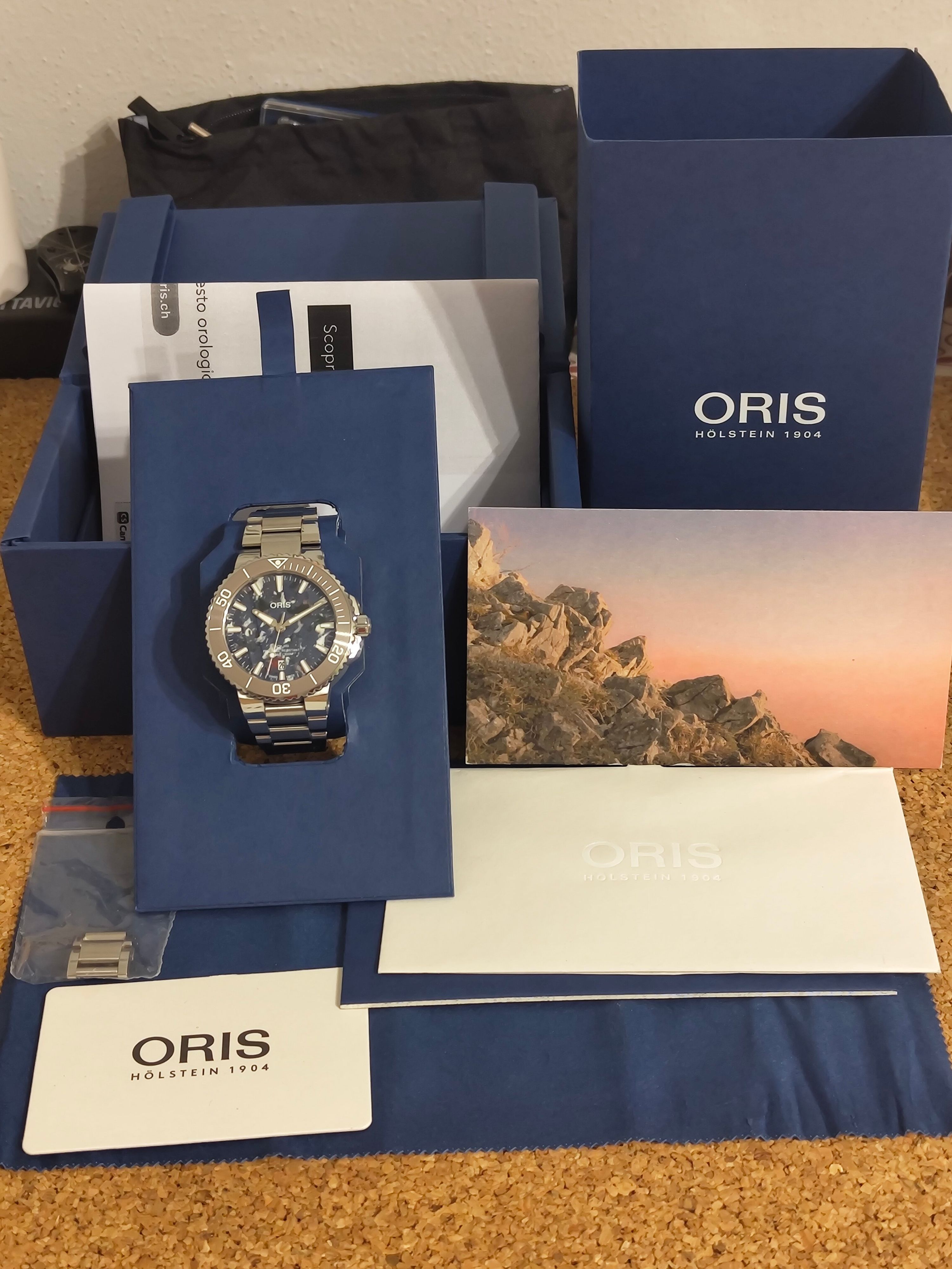 Oris AQUIS upcycle — foto